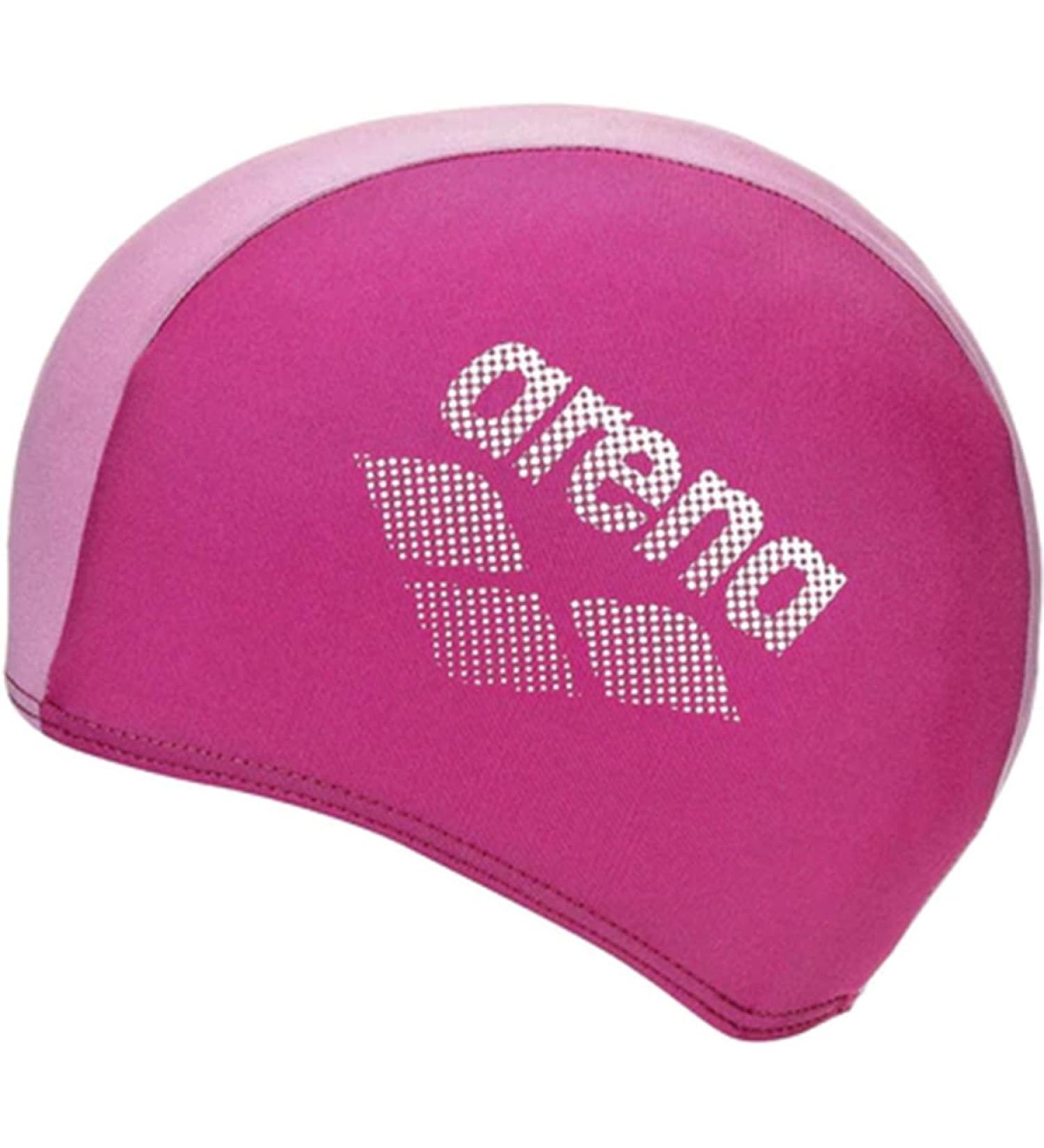 arena children's swimming cap polyester II one size fuchsia pink