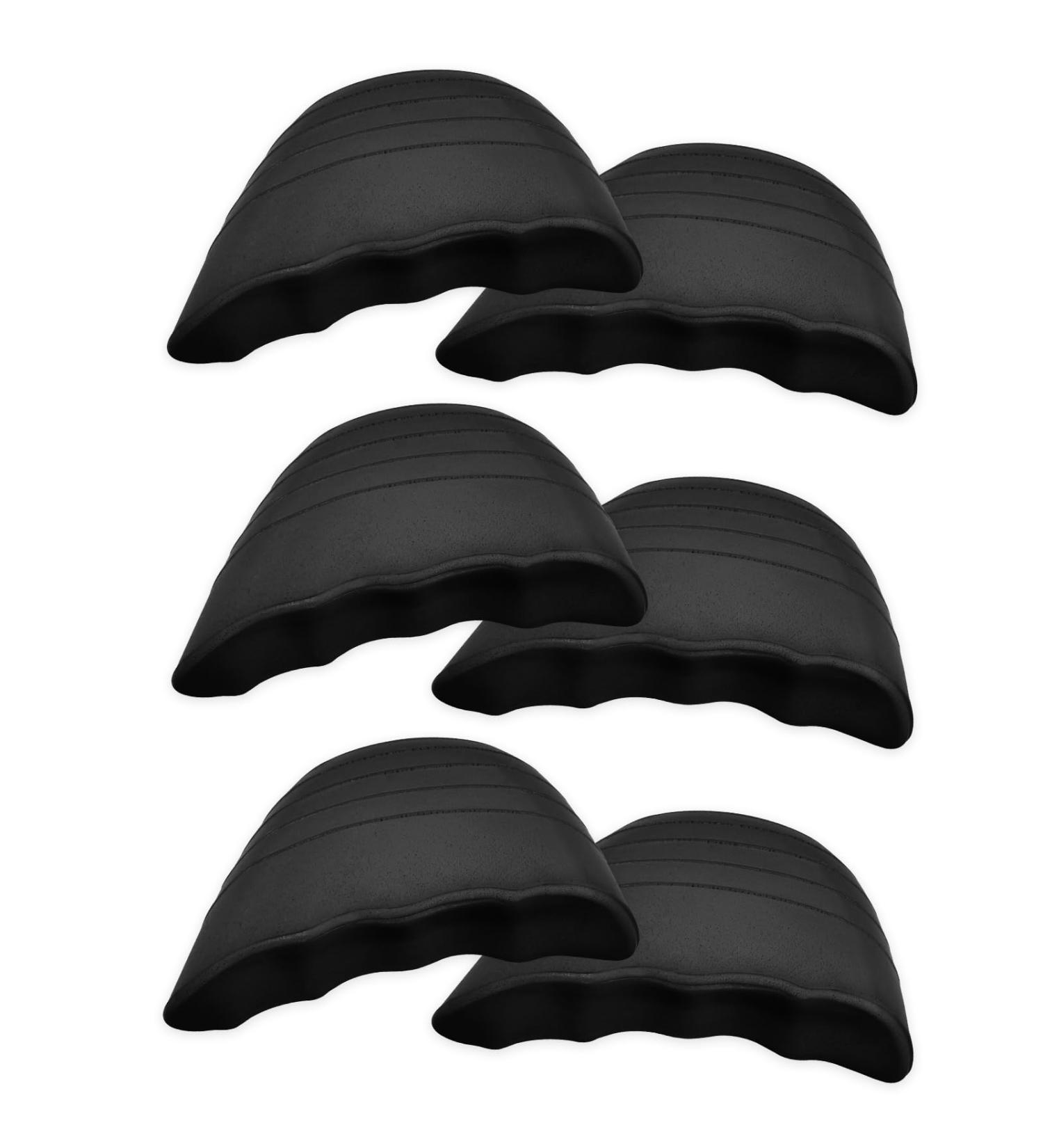 Shoe Filler Inserts - Perfect Fit for Loose Shoes Toe Cushion Fillers for Men & Women (Black 3 Pairs) - Prevent Heel Slipping - Buy Online on GoSupps.com