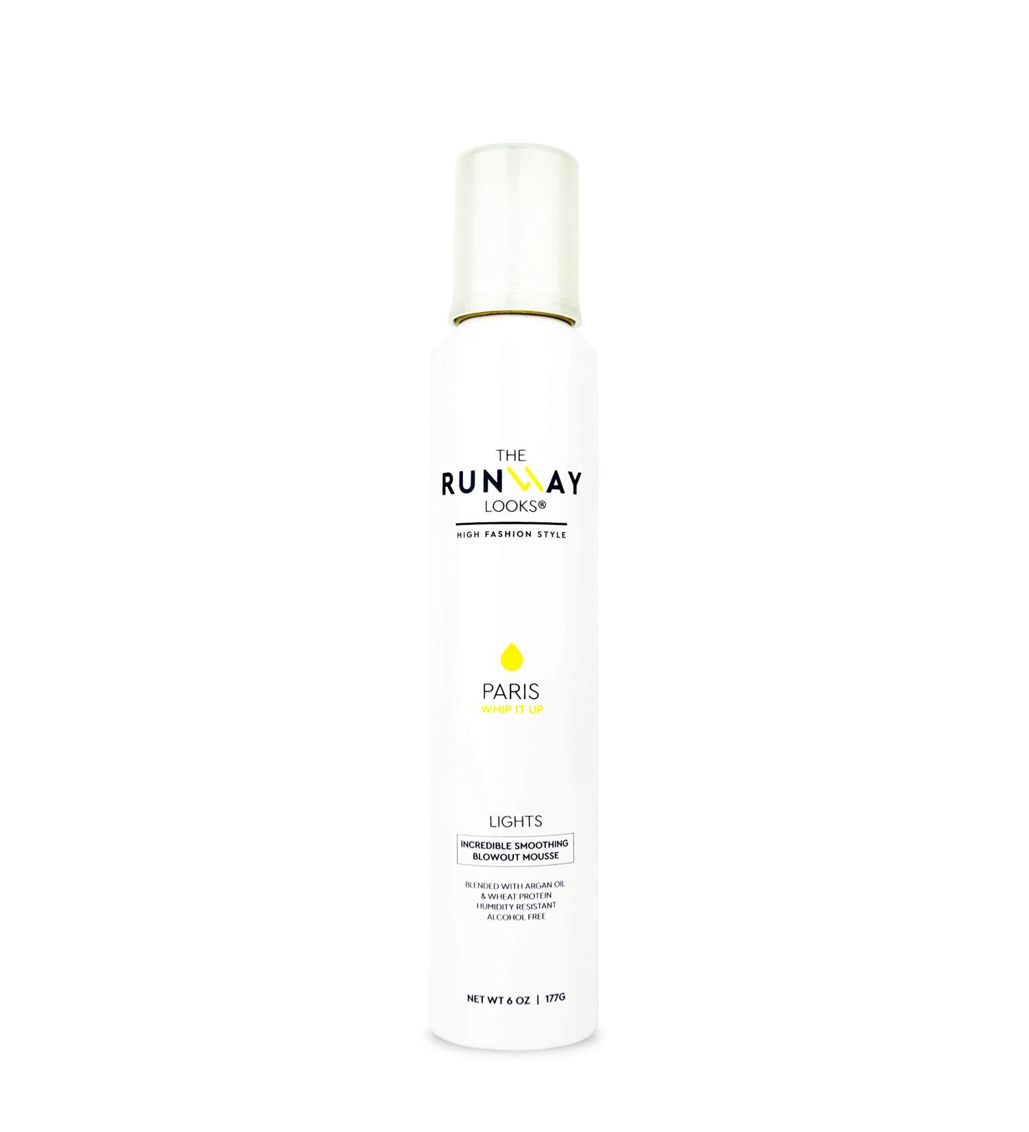 Whip It Up Smoothing Blowout Mousse - Argan Oil & Wheat Proteins Frizz-Free Hydrating Humidity Resistant Alcohol-Free (6oz) - International Shipping Available - Buy Online on GoSupps.com