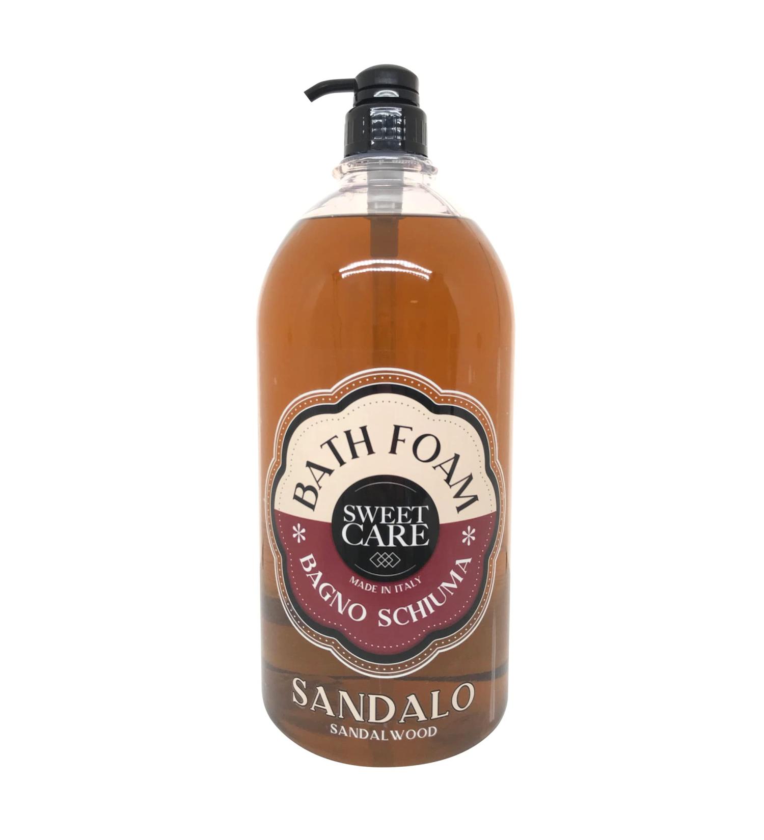 CNANI SUAREZ BAISON FOAM SANDAL SANDAL SANDAL SWEET CARE FOAM BATH SANDALWOOD 3000ML