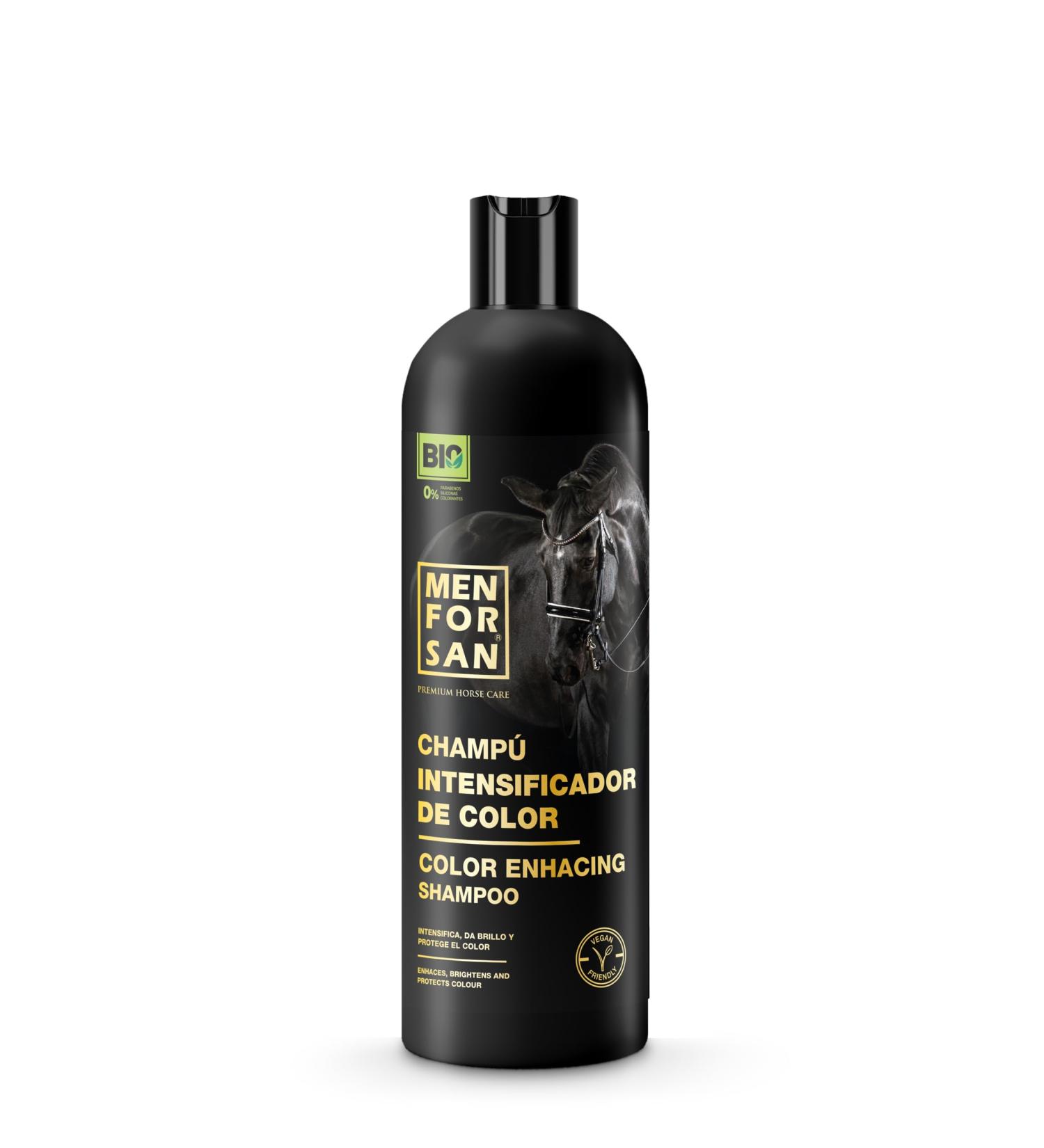 MENFORSAN Color-Intensifying Shampoo for Horses 5L | Enhances Natural Color | Organic - Vegan Friendly - 100% Natural | Premium Horse Care - Buy Online on GoSupps.com
