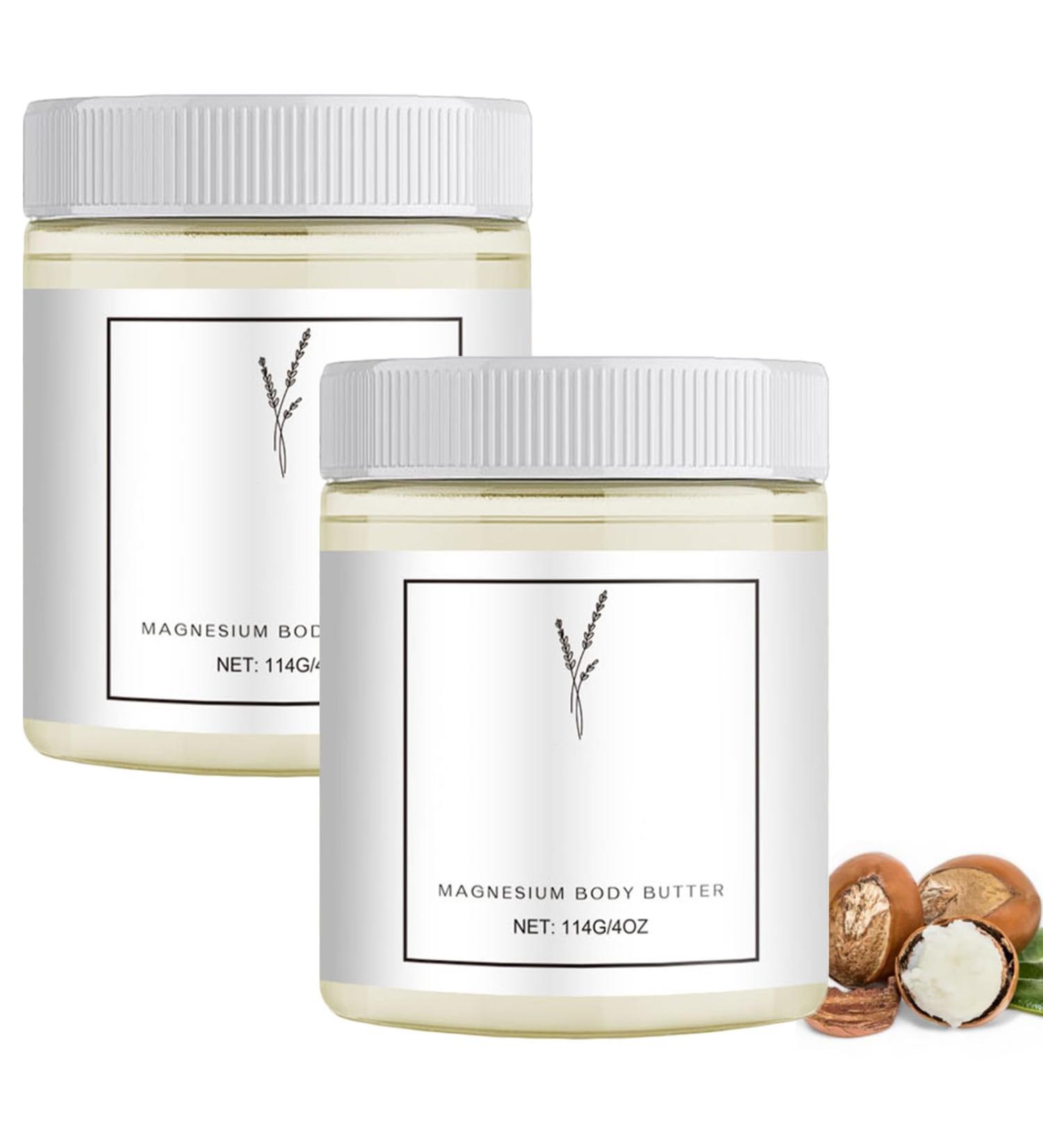 Neuropathy Cream Magnesium Body Butter Magnesium Cream Deeply Moisturizes Skin Keep Soft Smooth Lotion Suitable for All Skin Types (2PC 1) 2PC 4 Ounce (Pack of 1) - Buy Online on GoSupps.com