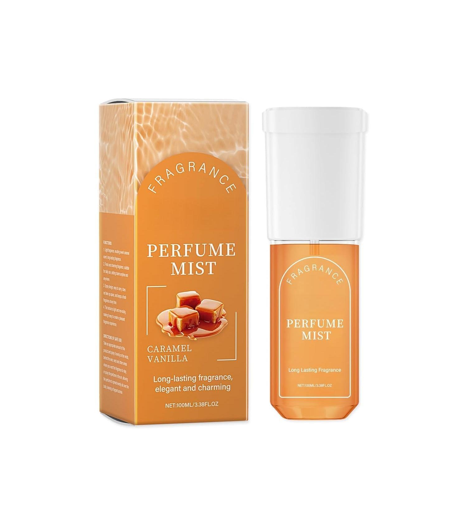 Brazilian Spray Fruity Fragrance Perfume Mist Hair & Body Fragrance Mist Brazilian Fragrance Perfume for Women Eau de Toilette Day or Night Spray (Brazilian Jasmine) (Caramel Vanilla) - Buy Online on GoSupps.com