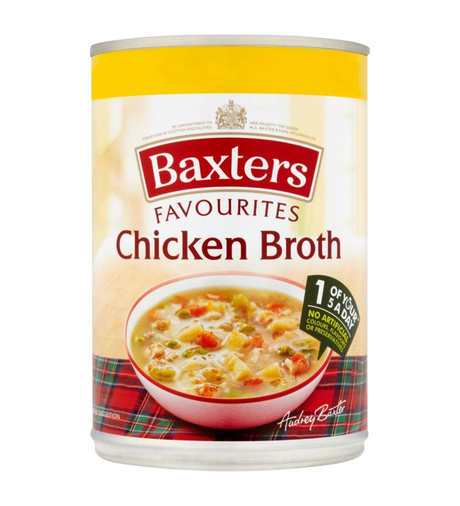 Baxter Baxters Favourites Chicken Broth 400g x 6