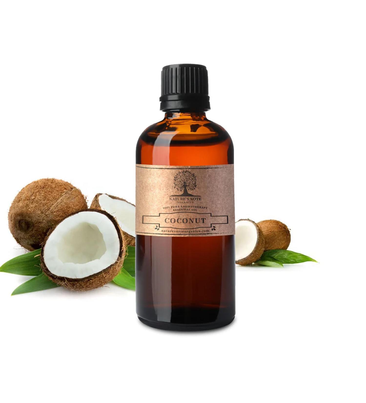 Coconut Essential Oil - 100% Pure Aromatherapy Grade Essential Oil by Nature's Note Organics - 1 Fl Oz - Buy Online on GoSupps.com