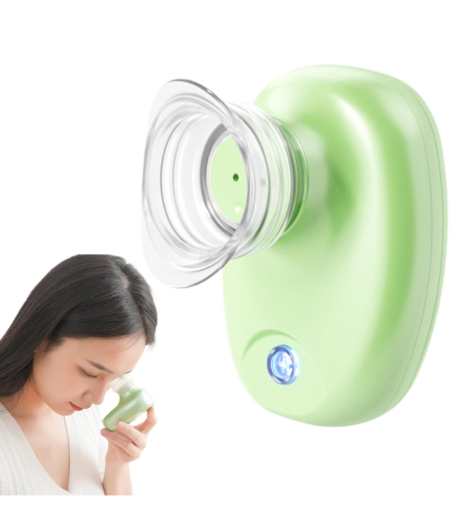 Brume vapeur pour les yeux | Appareil hydratant pour les yeux secs Brume douce pour le visage hydratant vapeur rechargeable pour le visage pour soins de routine de beaut soins d'hiver Vert - Buy Online on GoSupps.com