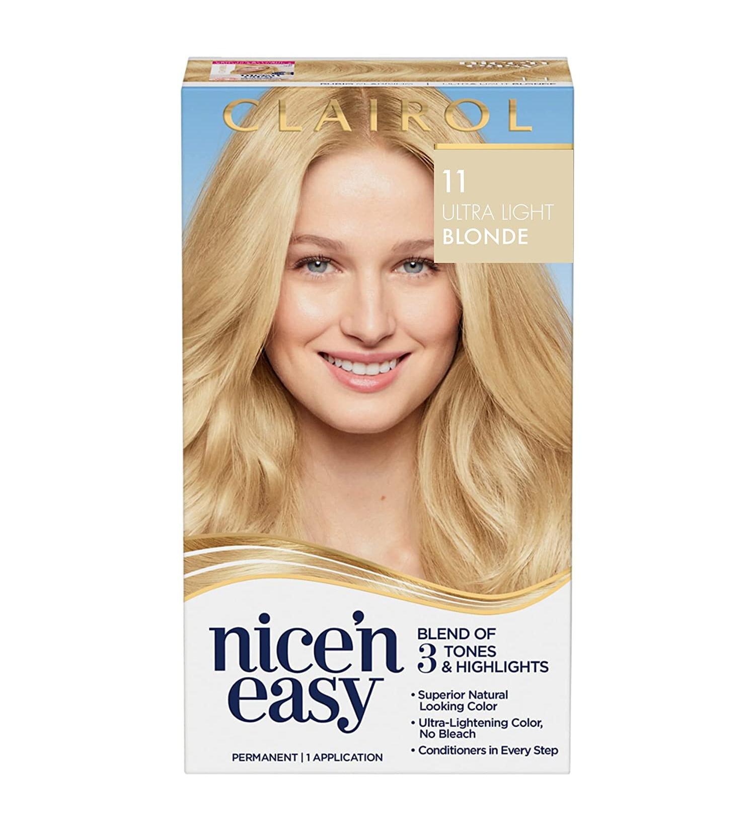Clairol Nice n Easy Hair Color - Ultra Light Blonde 11 | International Shipping Available - Buy Online on GoSupps.com