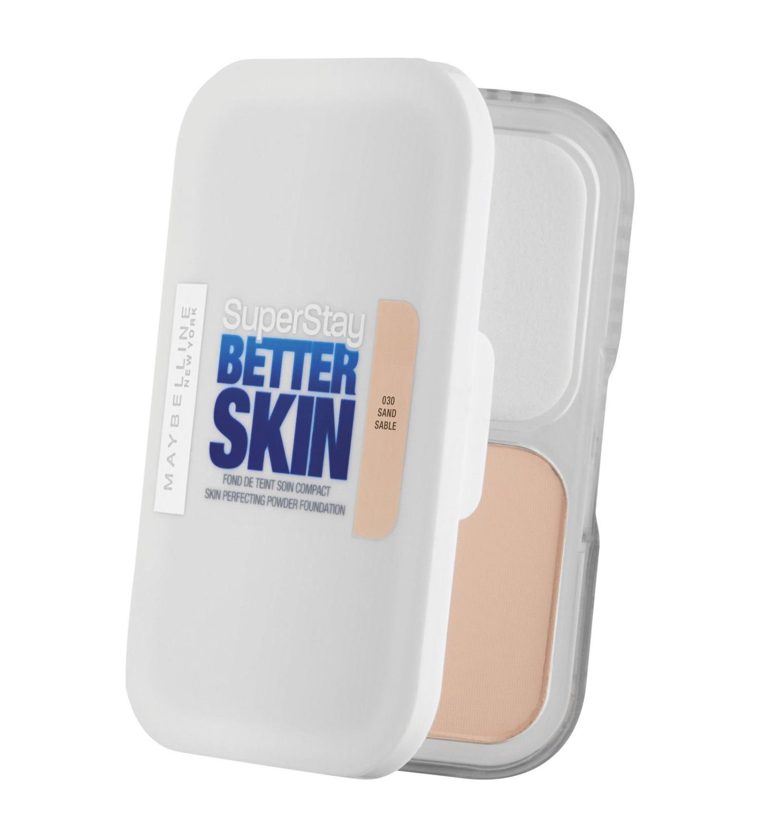 Maybelline Maybelline Superstay Better Skin Powder Compact Foundation 9g - 030 Sand
