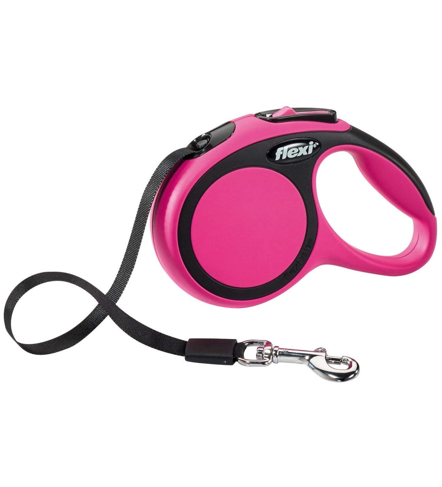 Flexi New Comfort L Belt 5m Pink for Dogs Up to 60kg - Durable & Stylish Dog Leash - Buy Online on GoSupps.com
