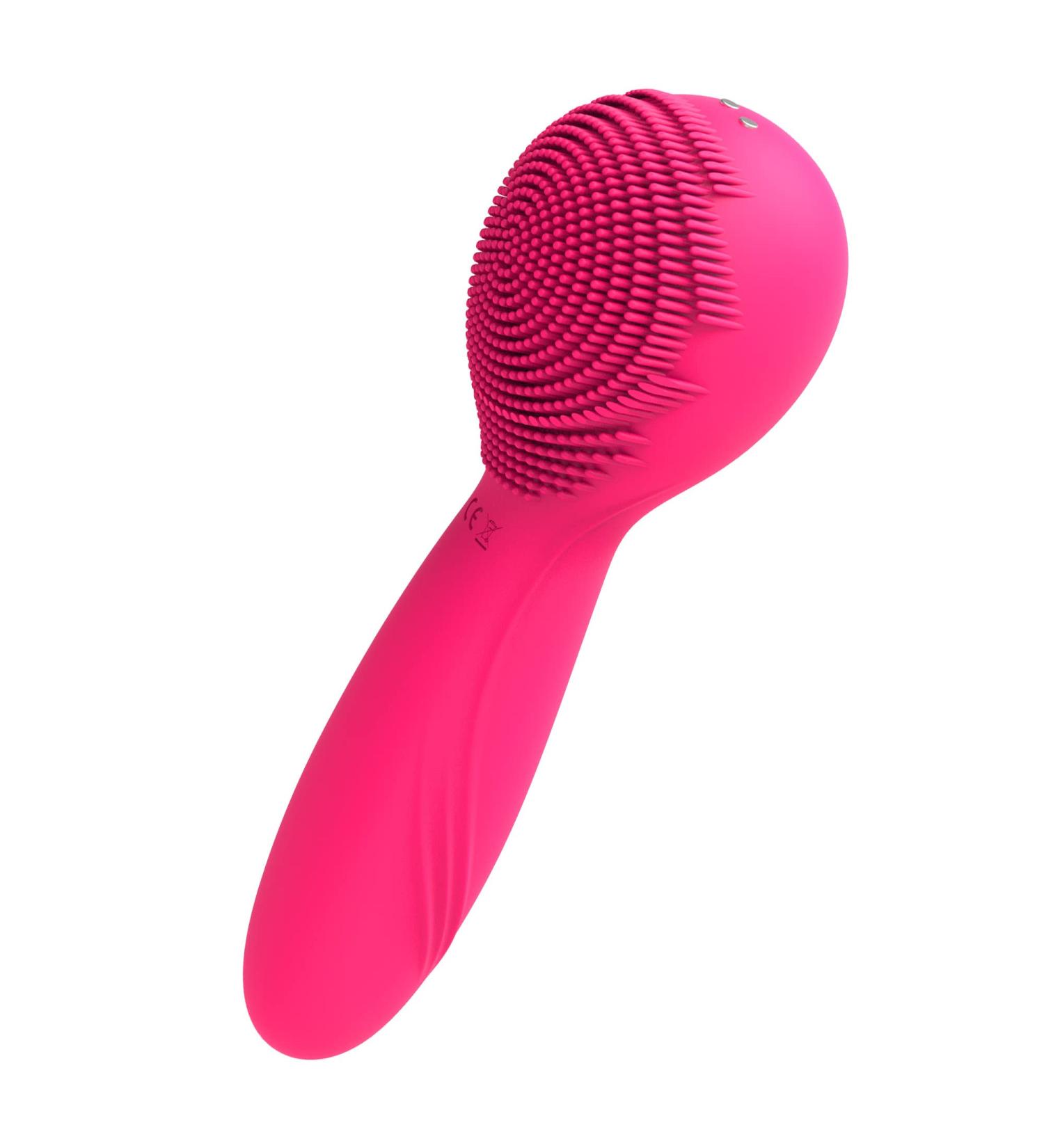 Personal Wireless Massage Tab - Handheld Silicone Device with 10 Powerful Impulses Waterproof Therapeutic Vibration for Ultimate Relaxation - Buy Online on GoSupps.com