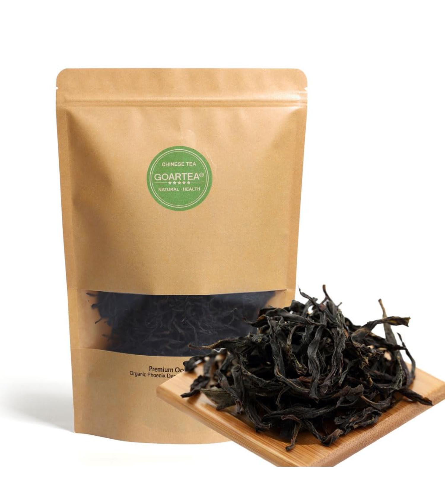  GOARTEA GOARTEA 100g (3.5 Oz) Premium Organic FengHuang Phoenix DanCong Dan Cong MiLan Honey Orchid Chinese Oolong tea - Buy Online on GoSupps.com