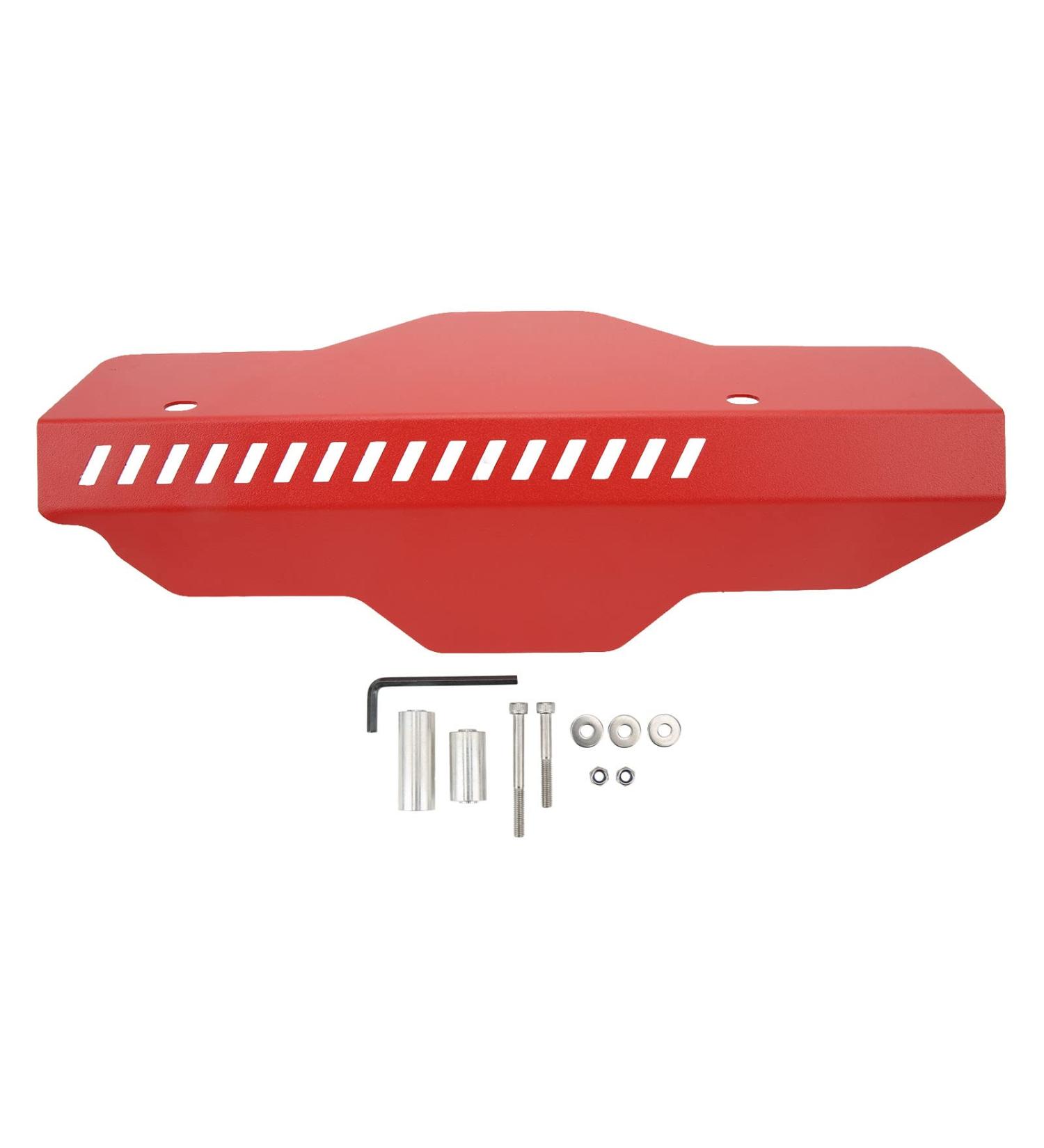 Car Pulley Cover for Subaru Impreza WRX - High Accuracy Aluminium Alloy Replacement (Red) | Premium Car Accessories - Buy Online on GoSupps.com