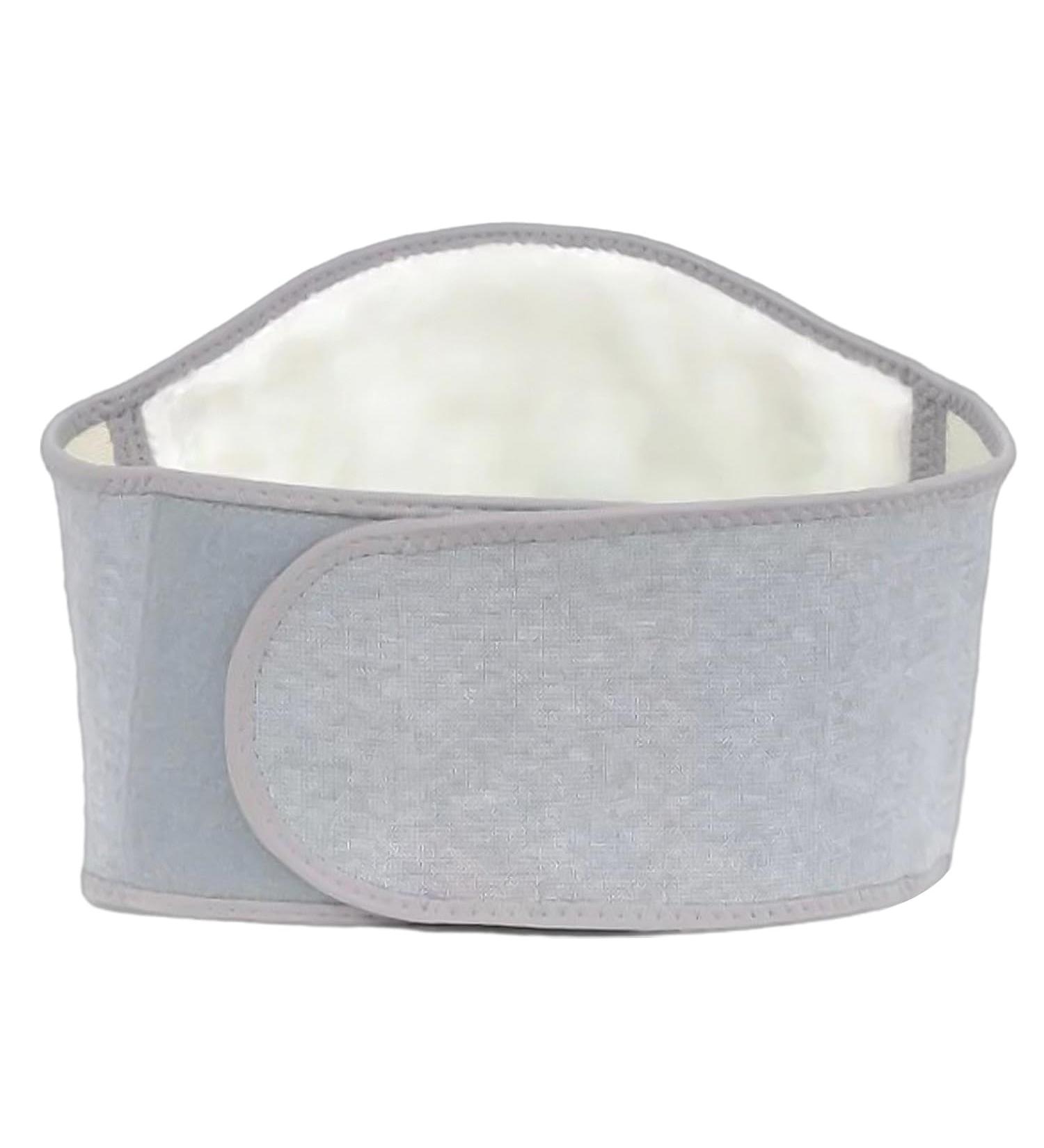 Coacom Light Gray Back Support Belt - Breathable Lumbar Support & Warm Back Ribbon for Optimal Comfort - Buy Online on GoSupps.com