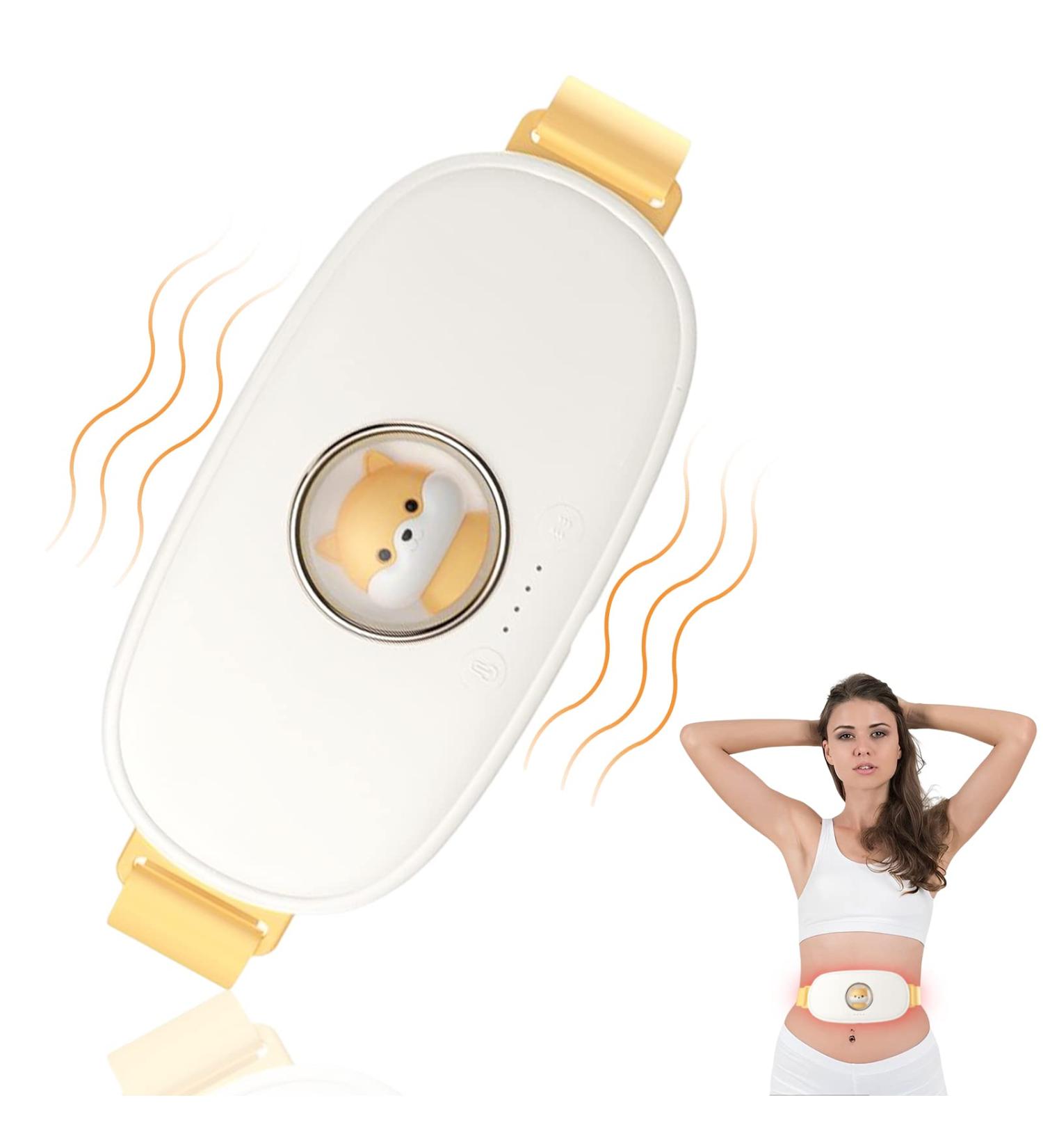 Wireless Heating Pillows & Period Heating Belt 4 Temperature Settings & 5 Vibration Levels | Perfect Gift for Birthdays Women's Day & Mother's Day - Buy Online on GoSupps.com