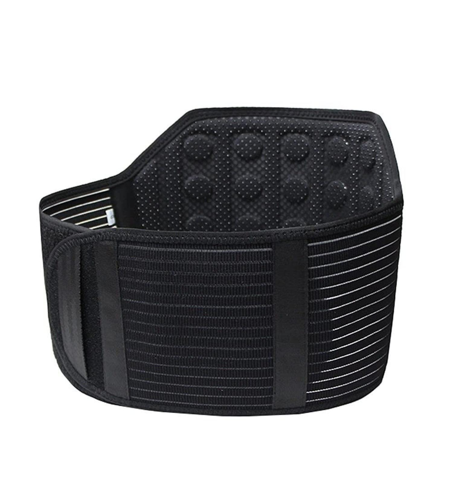 Infrared Self-Warming Lumbar Support Belt for Pain Relief - Magnetic Field Therapy with 21 Magnets - Unisex XXL Size - Buy Online on GoSupps.com