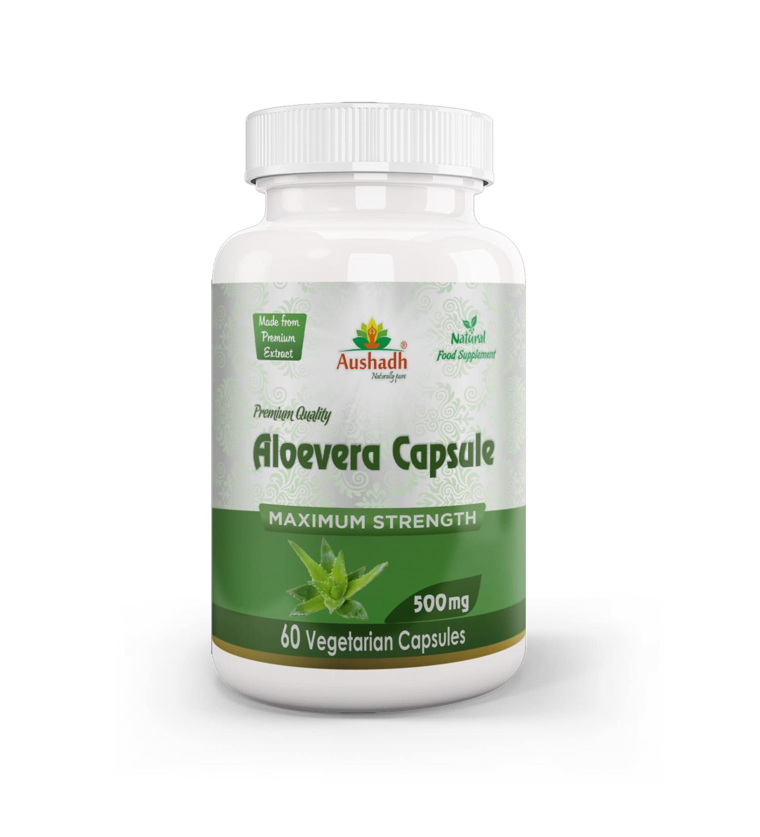 Organic Aloe Vera Capsules - Natural Digestive Support | [Brand Name] - Buy Online on GoSupps.com