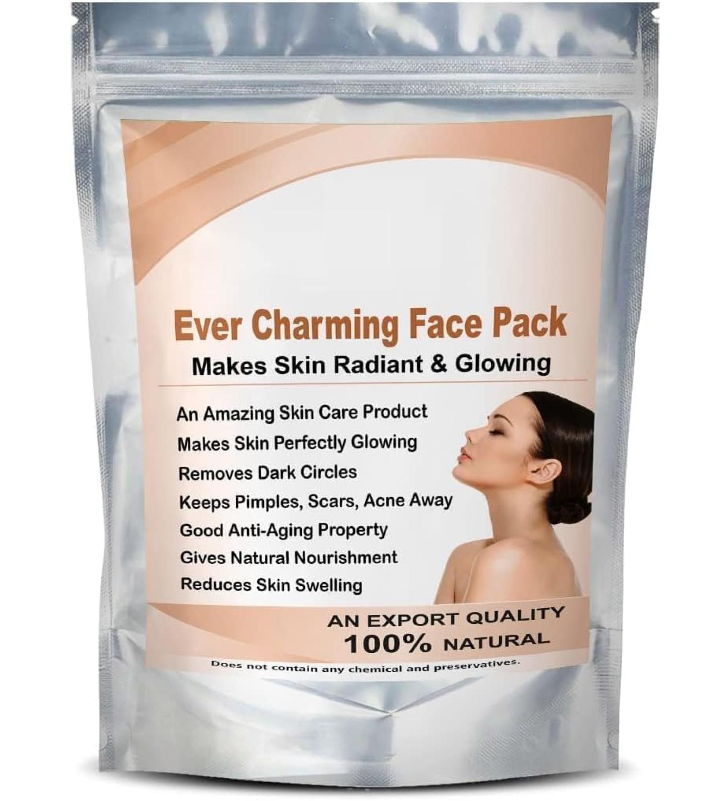 HYD Face Pack voter Glowing Skin Alle Skin Types 4 Natural Ingradeients Cucumber Granalapopes Masoors dal and Multan Mitty Powder 227gmm - Buy Online on GoSupps.com