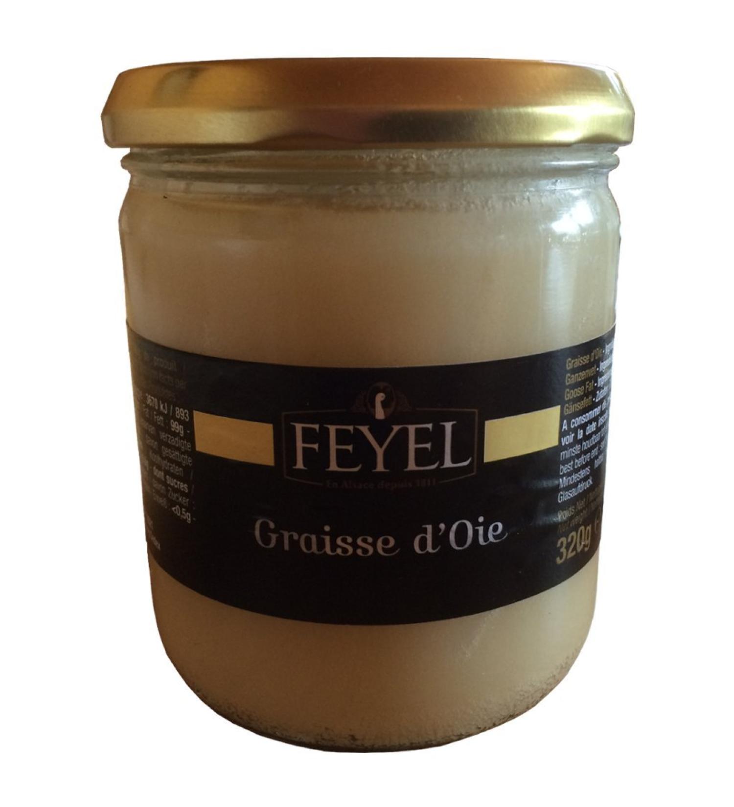 Feyel G nsefett 320g glass
