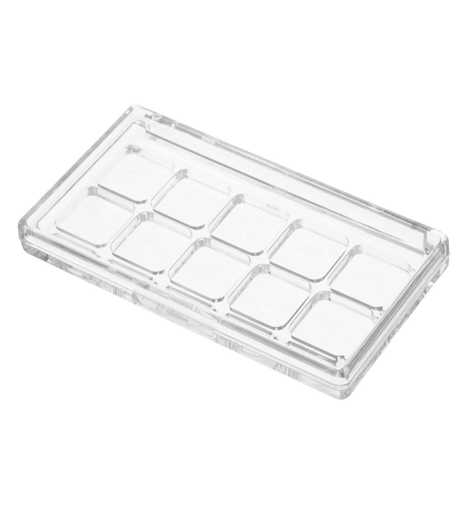 MERRYHAPPY MERRYHAPY Transparent Makeup Palette with Secure Closure Reusable Eyeshadow Lipstick Blush Organizer for DIY Storage - Buy Online on GoSupps.com
