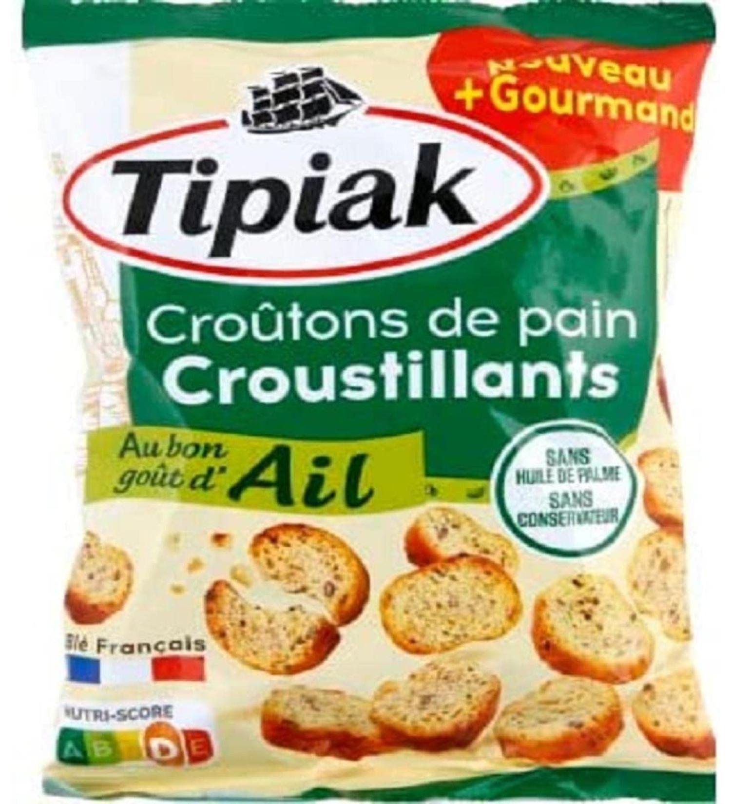 Tipiak Crouton Garlic, Pack of 75 g