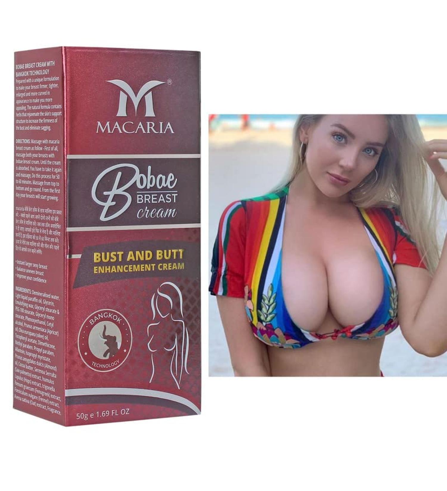  MACARIA Bobae Breast Firming and Lifting Cream Fast Reshape Breast Enhancement Gel Cream sexy Breast Enhancement Cream for Firming & Bigger Breast - Buy Online on GoSupps.com