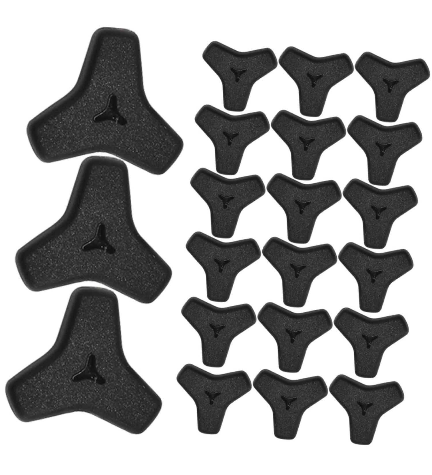 Buy Housoutil Silicone Glasses Ear Bracket - 20 Pairs of Anti-Slip Covers & Earring Cushions for Secure Glasses Fit | Durable Black Gel Eye Frame Hooks - Buy Online on GoSupps.com