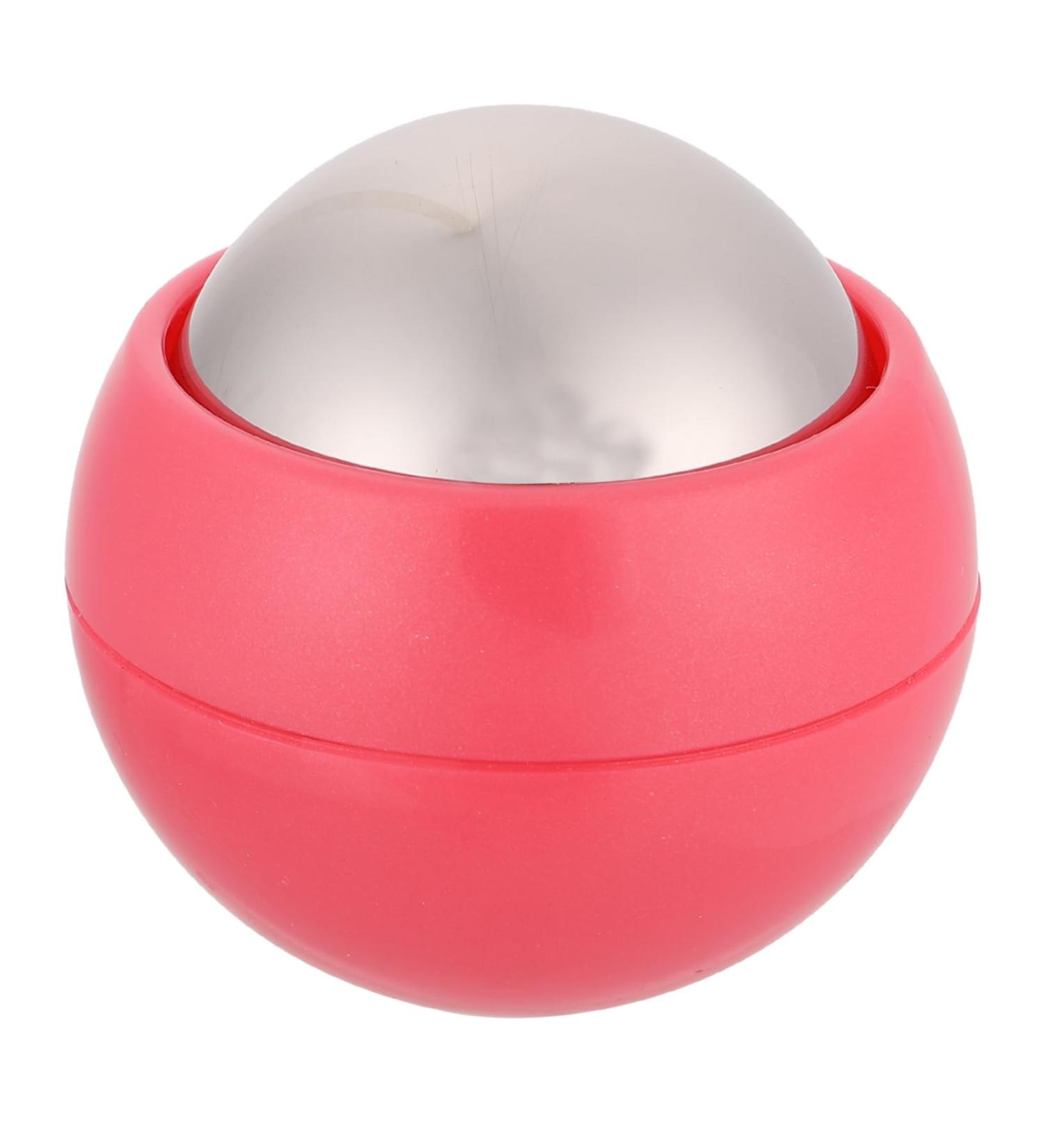 Coolhiya Handheld Massage Ball - Portable Ice Roller for Relaxation | 6.5x6.5 cm Pink Massage Device for Home Use - Buy Online on GoSupps.com