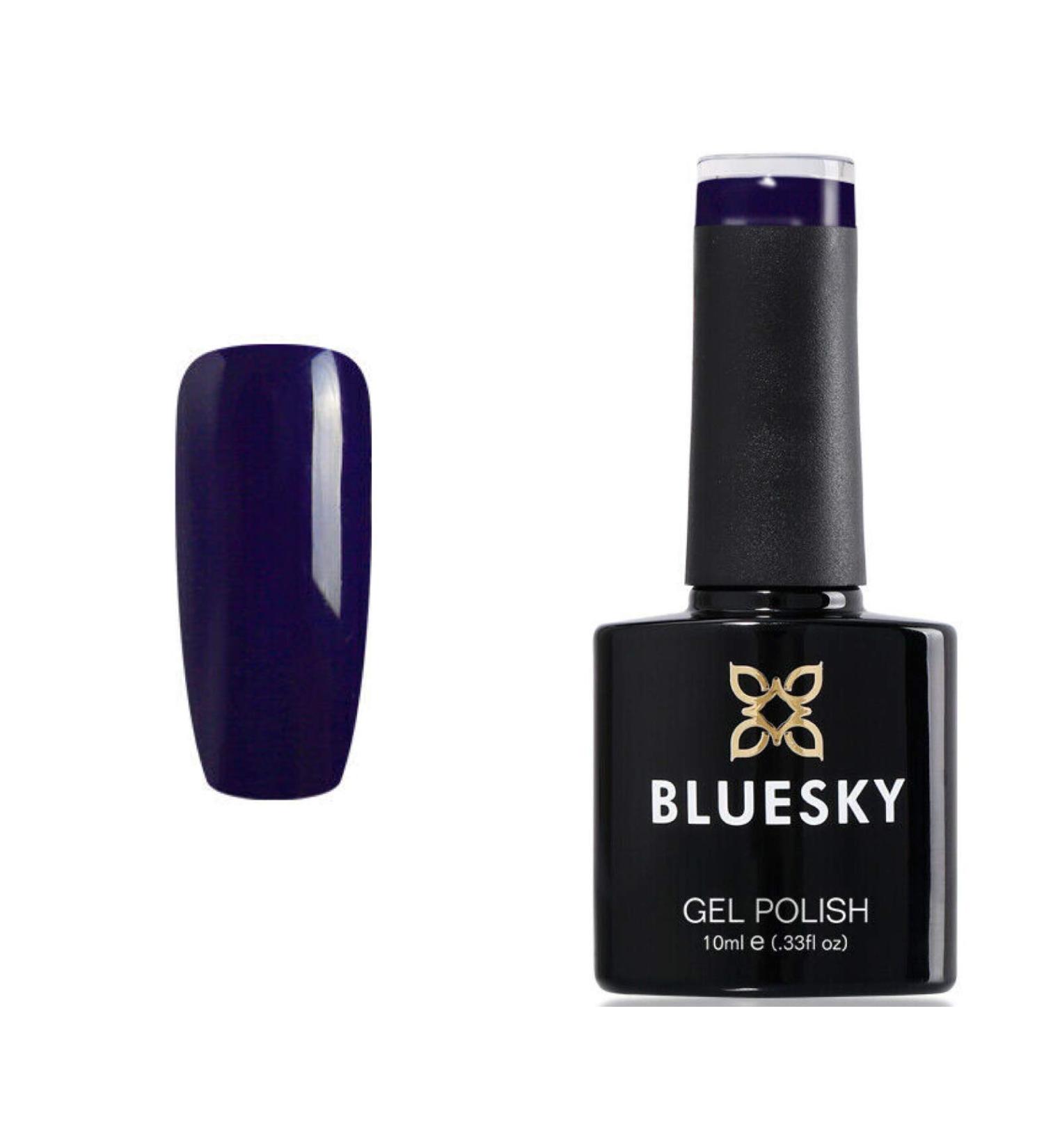 Bluesky Dark Purple Mauve After Midnight A62 Nail Gel Polish UV LED Soak Off 10ml - Buy Online on GoSupps.com