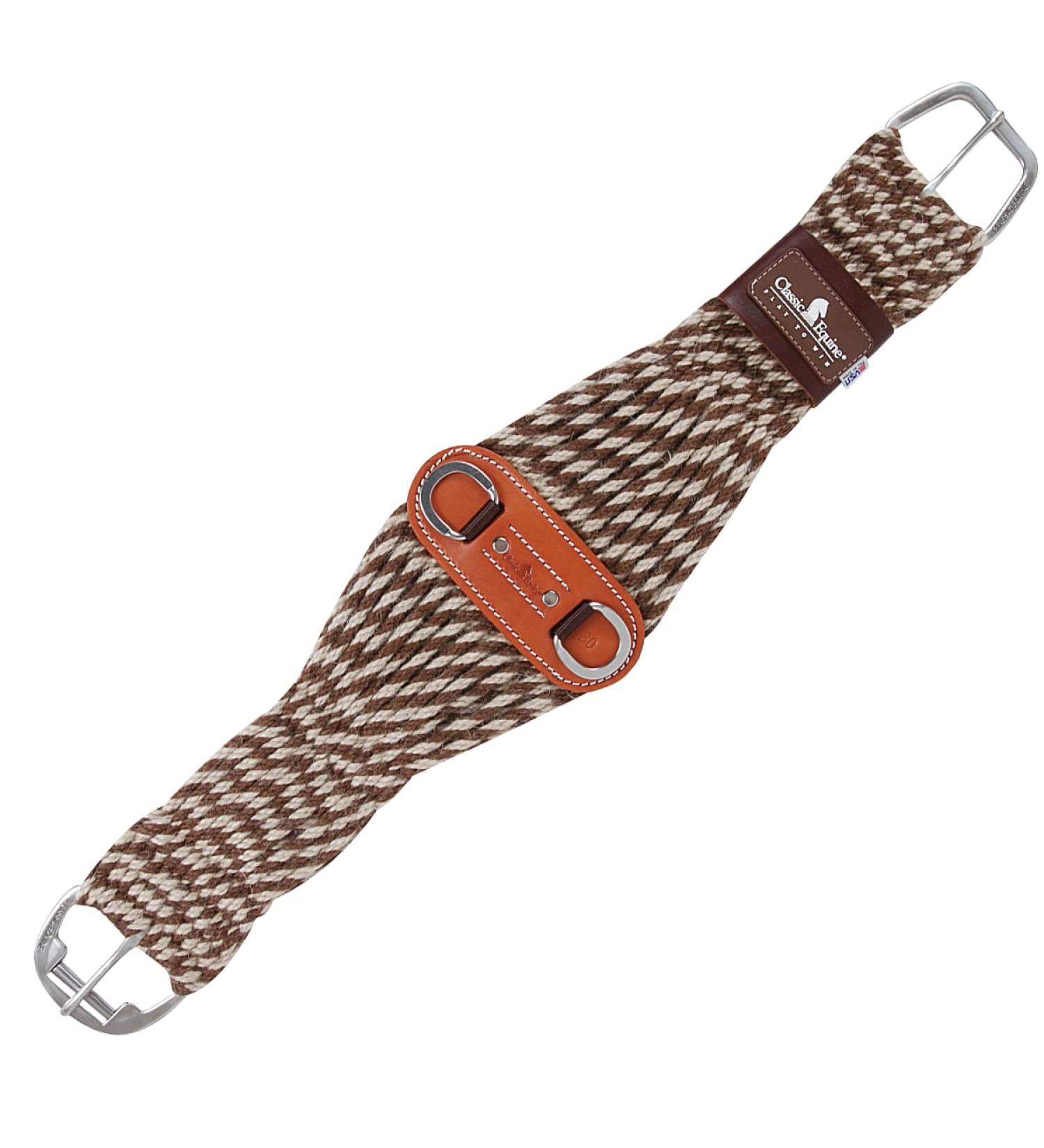 Classic Equine Alpaca Mohair Roper Cinch 32-inch