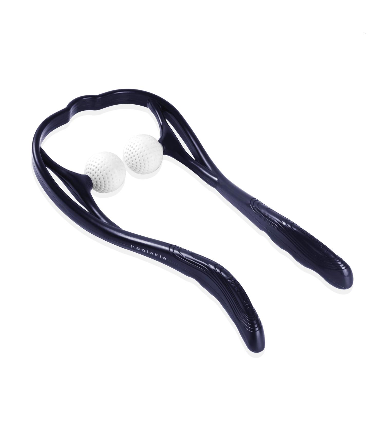 Healable Neck Massage Device - Shiatsu Trigger Point Massage for Pain Relief - Best Fitness Accessory for Relaxation - Buy Online on GoSupps.com
