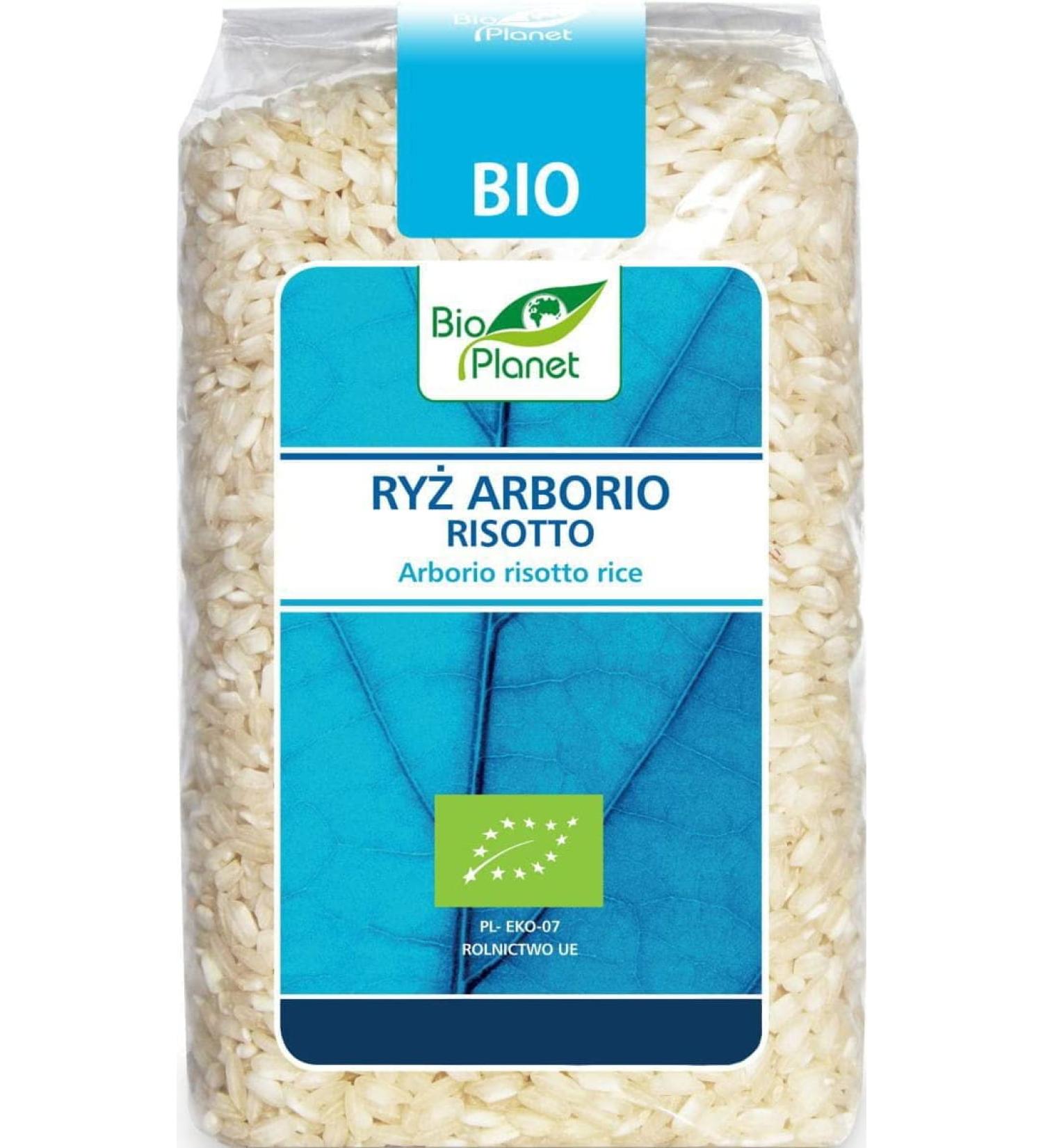 BIO PLANET Organic Arborio Risotto Rice 500g - BIO PLANET