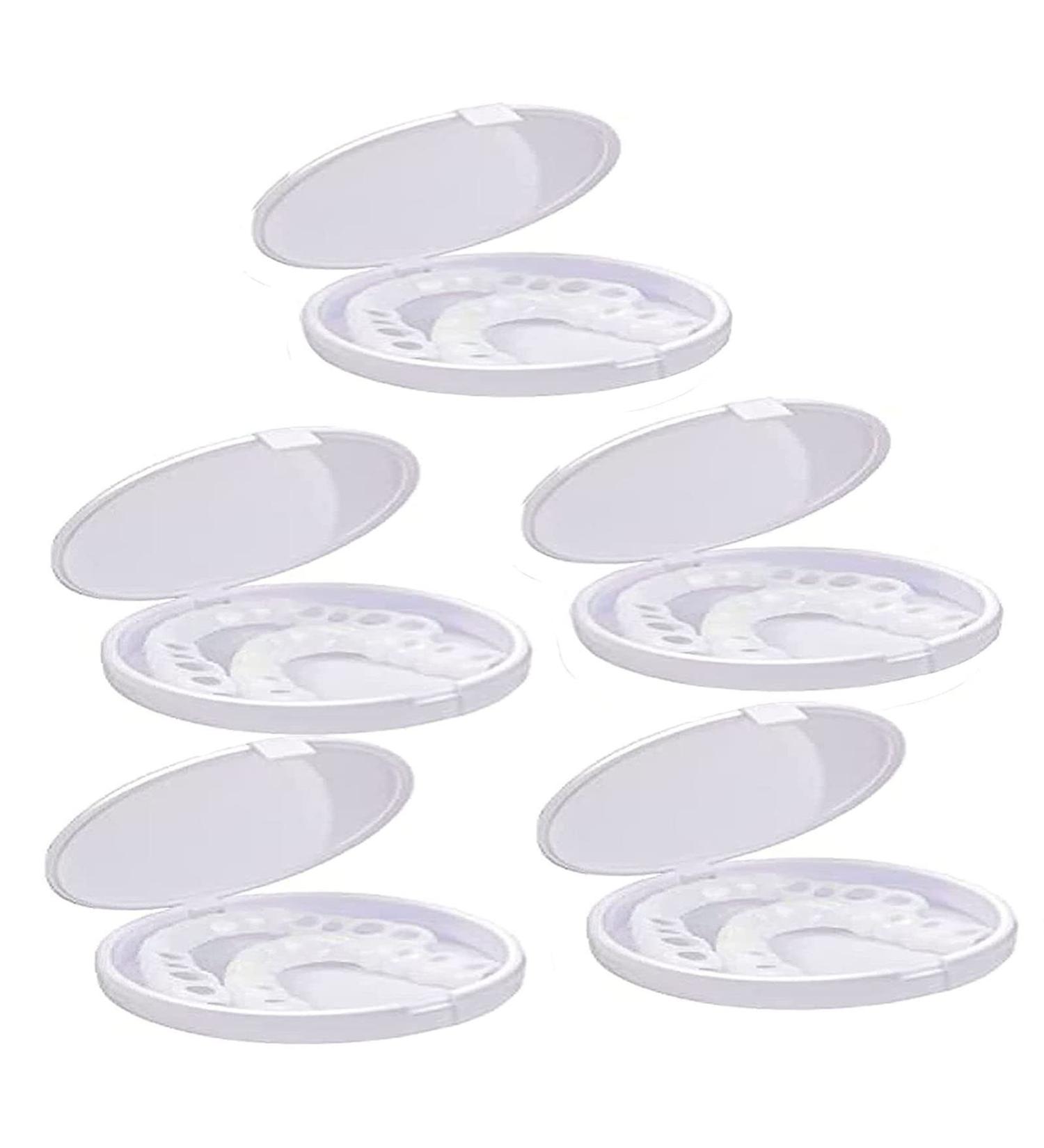 GiMlY 5 Pairs Temporary Dentures | Teeth Attachment for Dental Splint | Whitening Alternative for Men & Women - Buy Online on GoSupps.com
