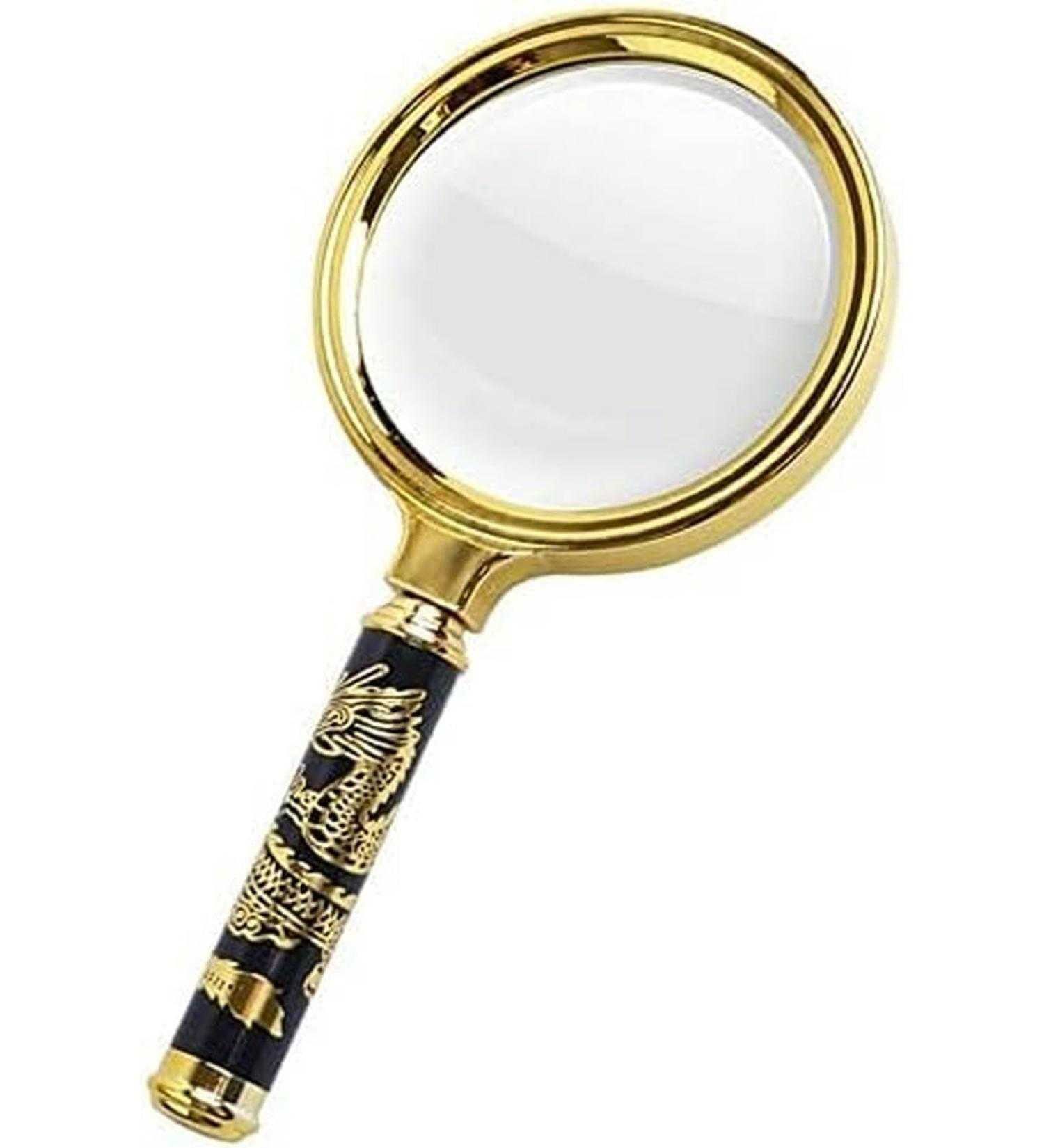 Portable Magnifiers Handheld Magnifier 10X Reading Loupe Magnifier for Reading Book Inspection Coins Map Full of Stars - Buy Online on GoSupps.com