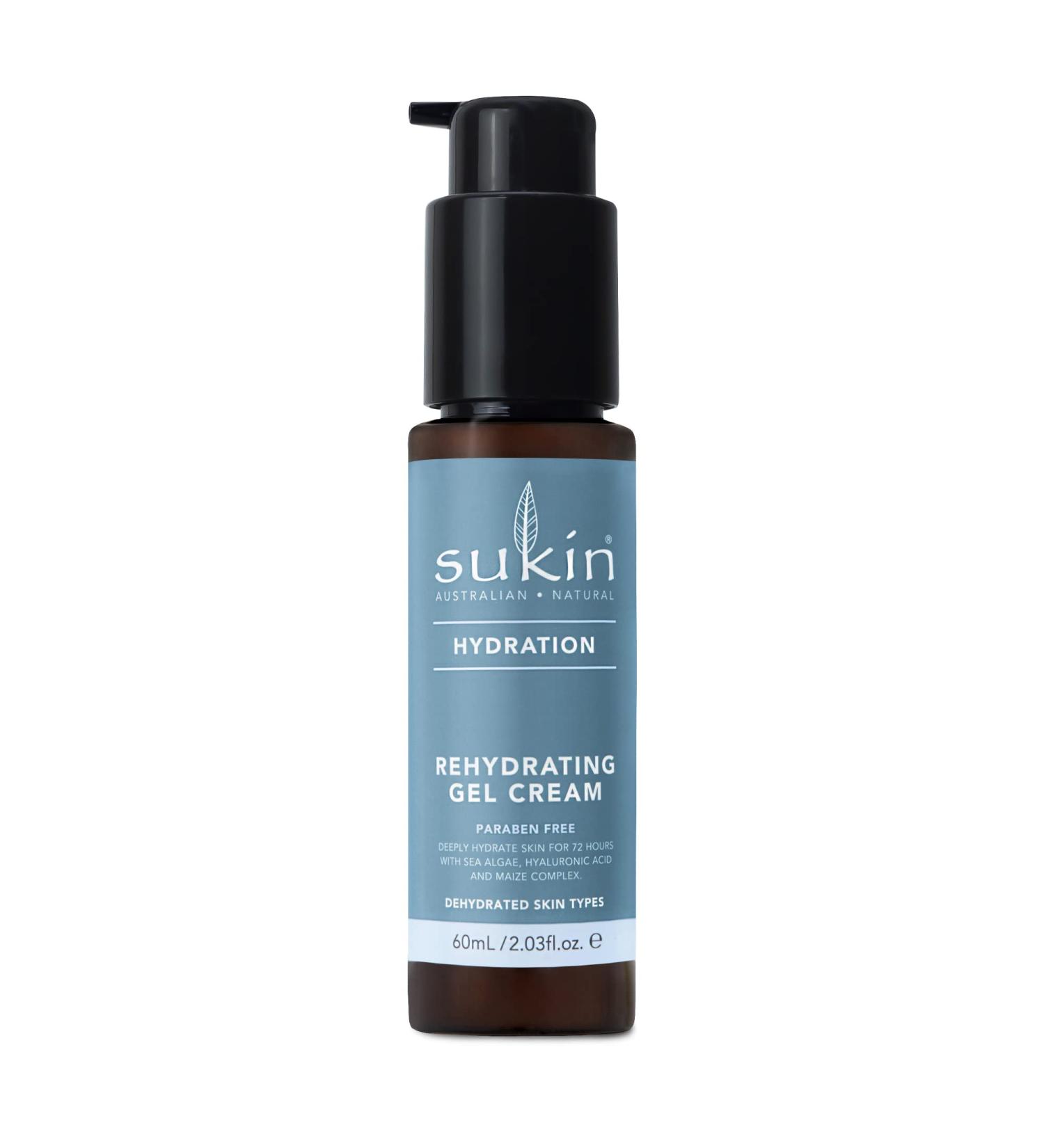 Sukin Hydration Rehydrating Gel Cream - Intense Moisture for All Skin Types | International Shipping Available - Buy Online on GoSupps.com