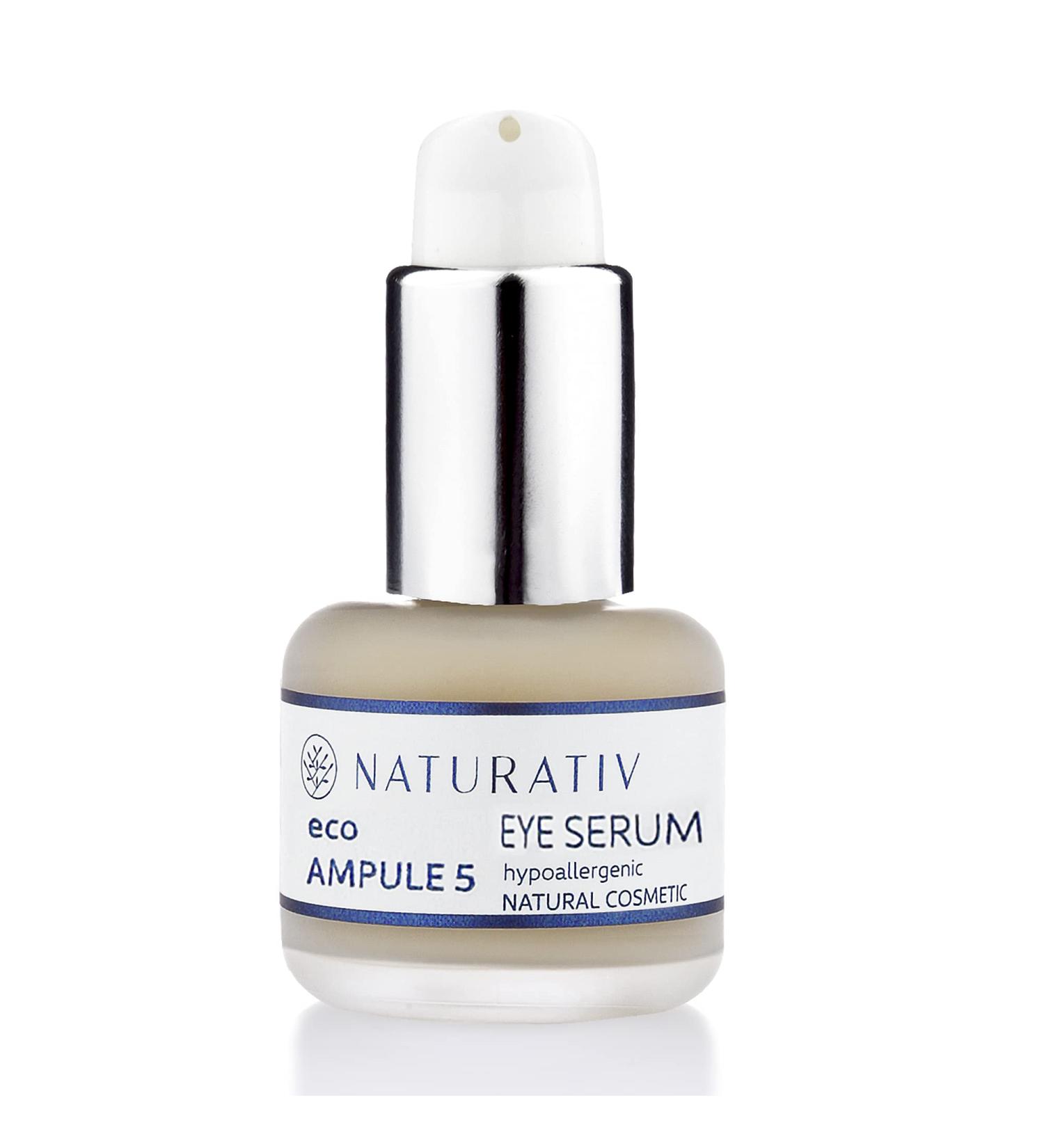 Ecoampoule 5 Eye Serum - Hydrating Formula with Hyaluronic Acid & Caffeine | Reduce Fine Lines & Tighten Skin | 30 ml - Buy Online on GoSupps.com