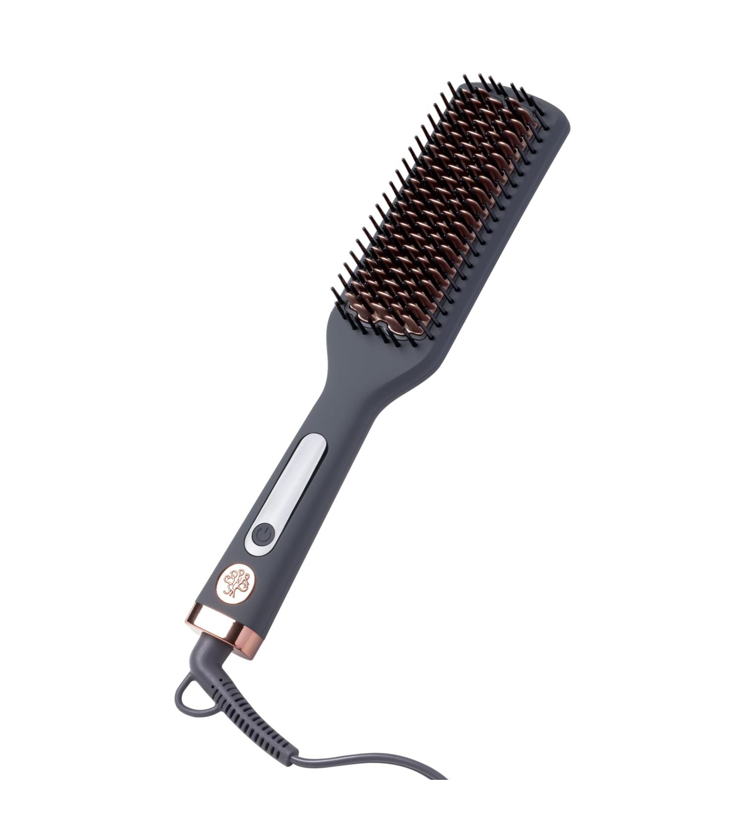 Hairitage Smooth Sailing Heated Ceramic Straightening Brush - Anti-Frizz Detangling and Blowouts for All Hair Types - Buy Online on GoSupps.com