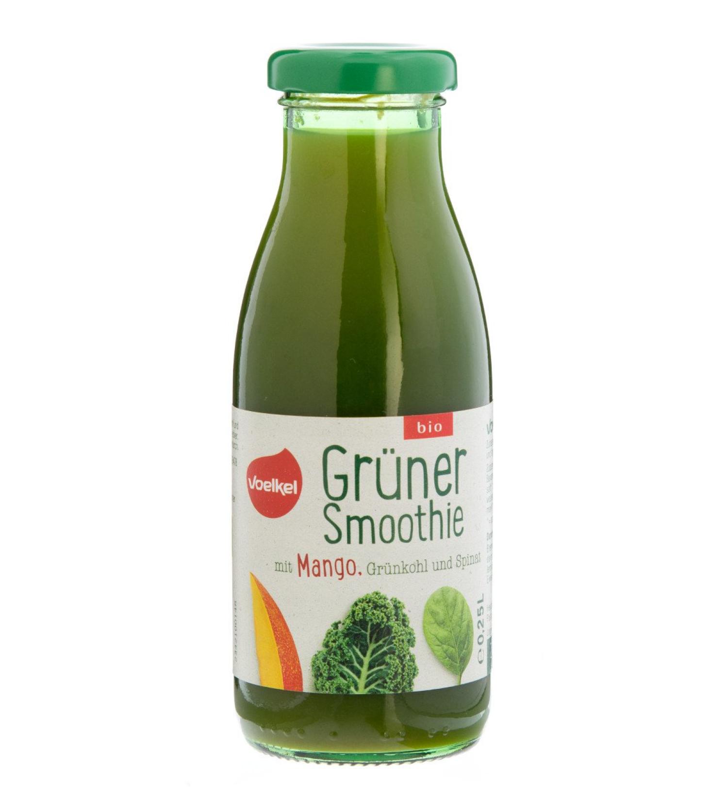 Voelkel Green Smoothie Mango Gr nk Spinach 250 ml