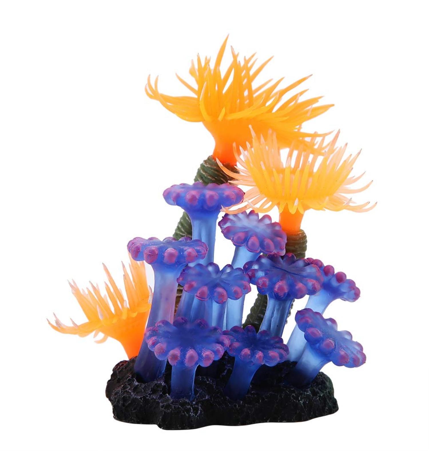 Smandy Large Artificial Coral & Silicone Plants for Fish Tanks | Aquarium Decorations - Buy Online on GoSupps.com