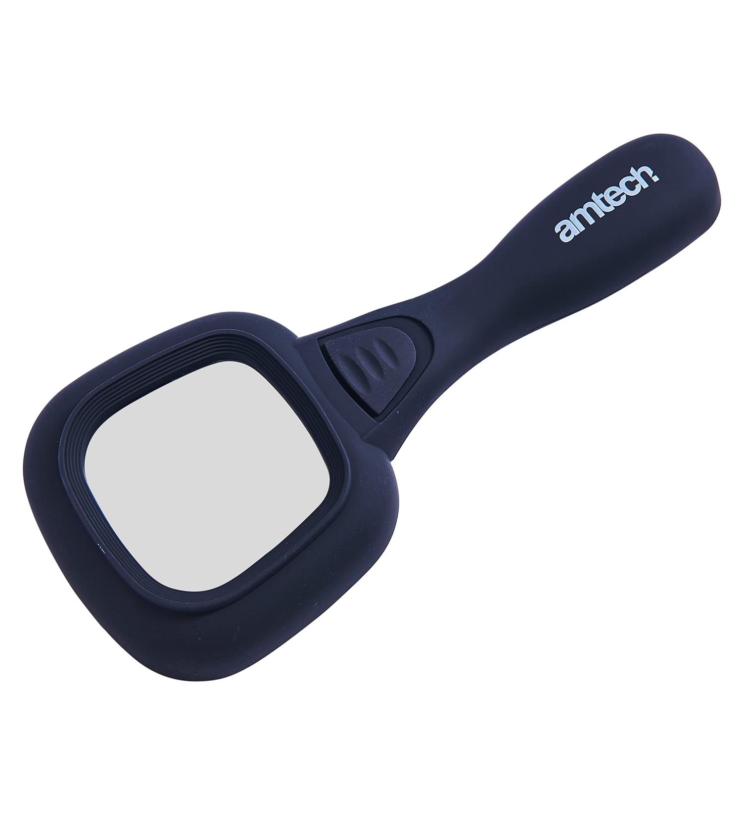 Amtech S2921 5 LED and UV Light Magnifier Glass Multi-Colour Magnifier Glass with 5 LED - Buy Online on GoSupps.com