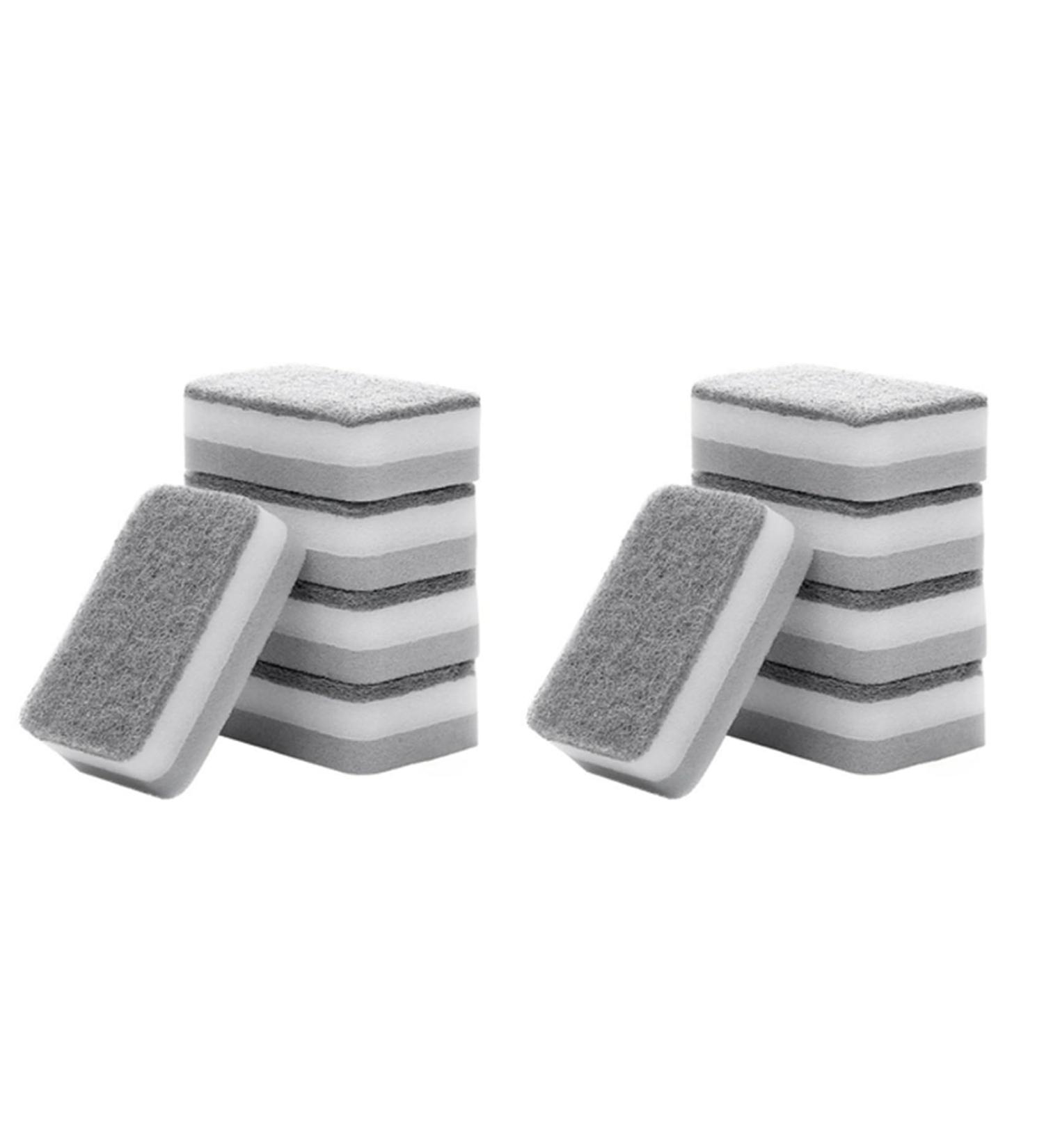 Clisted 50Pcs Kitchen Sponges Dishwashing Sponges Magic Cleaning Sponges Brush - Buy Online on GoSupps.com