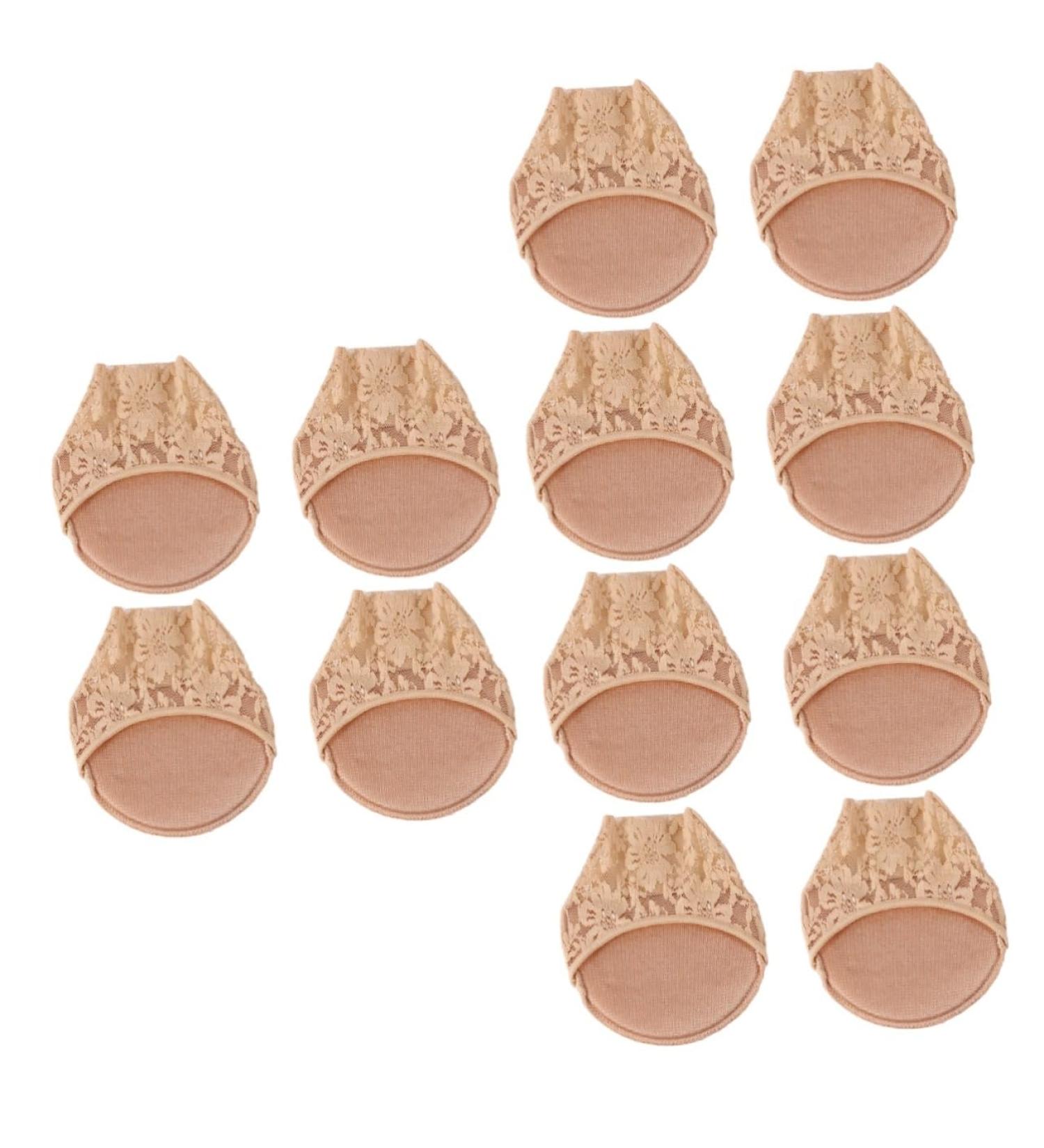 GLEAVI 6 Pairs Women's Invisible Fore Socks - Comfortable & Stylish Footwear for Everyday Wear - International Shipping Available - Buy Online on GoSupps.com