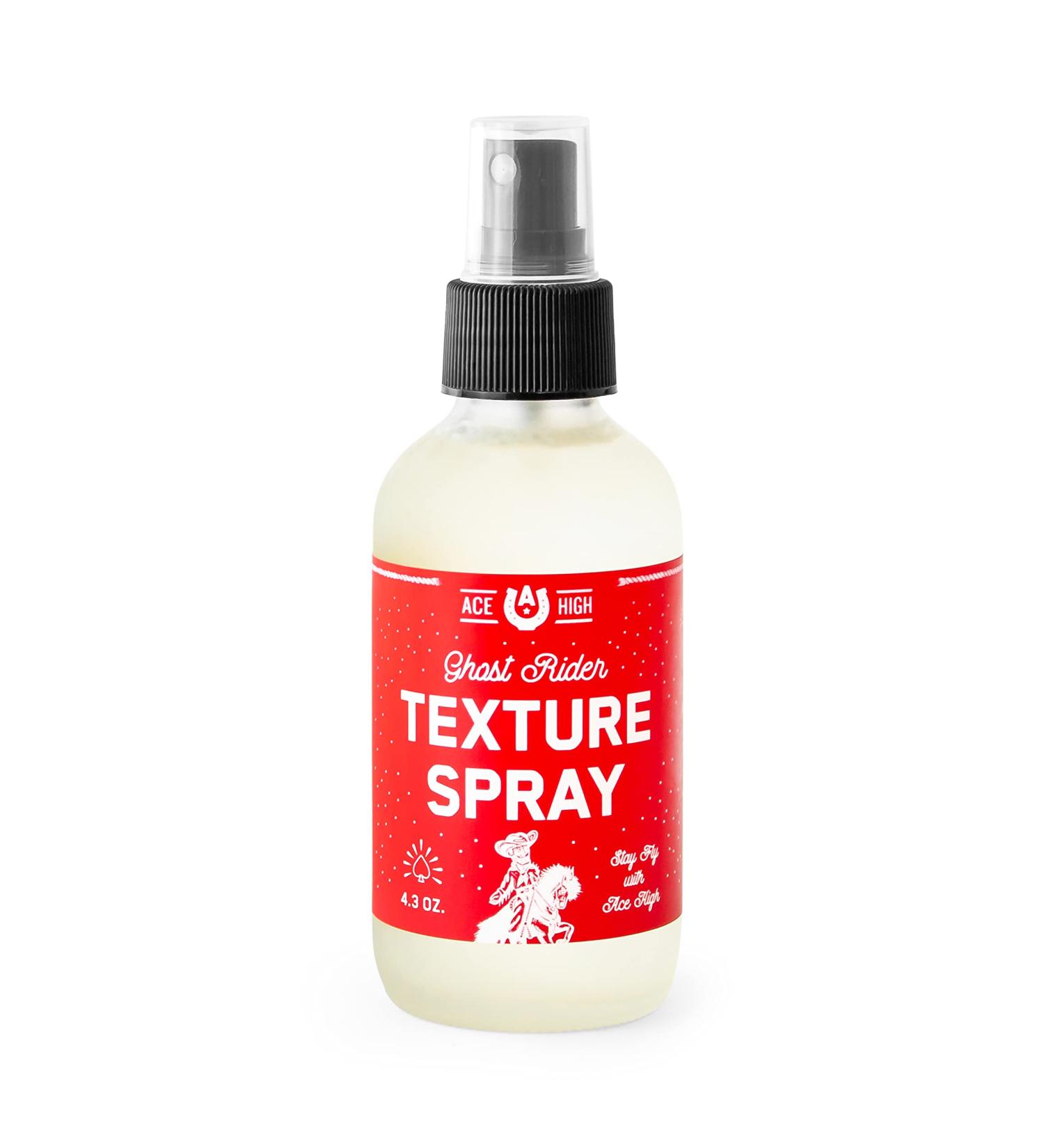 ace high Ghost Rider Texture Surf Spray Volume and Control Matte Finish Beach Style Sea Salt 4.3oz Glass Bottle - Buy Online on GoSupps.com