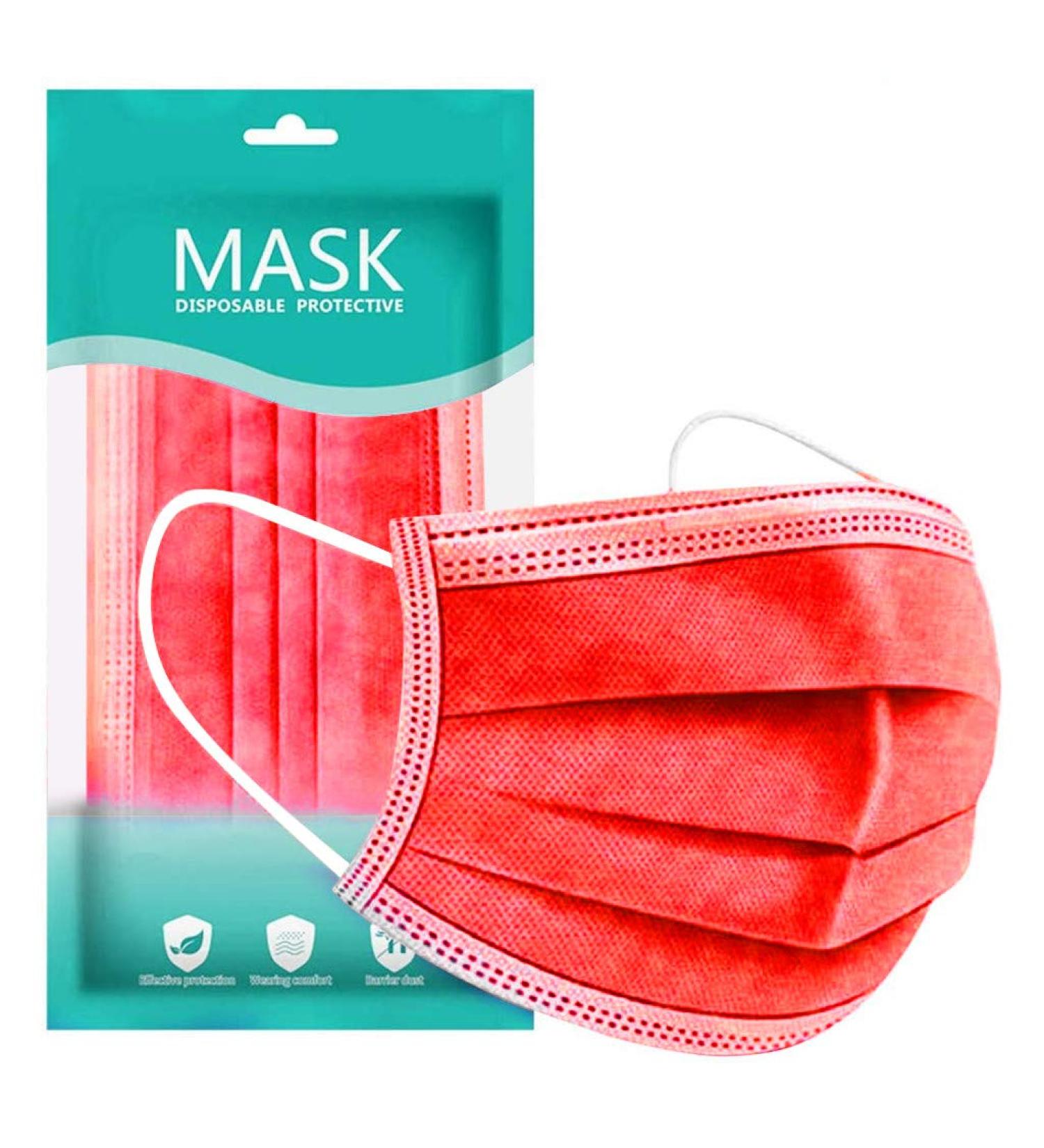 Disposable Face Cover 3-Ply Outdoor Breathable Mouth Protection Bandanas for Women and Men - Buy Online on GoSupps.com