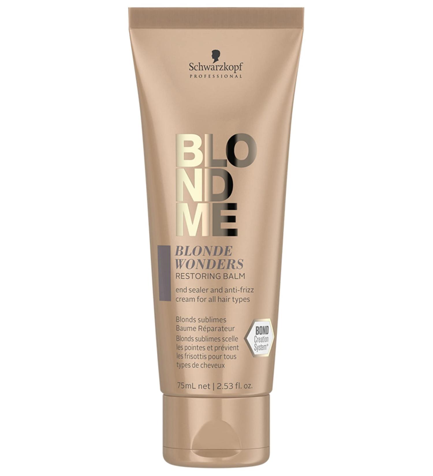 BLONDME Blonde Wonders Restoring Balm - Leave-In Split End Treatment - Buy Online on GoSupps.com