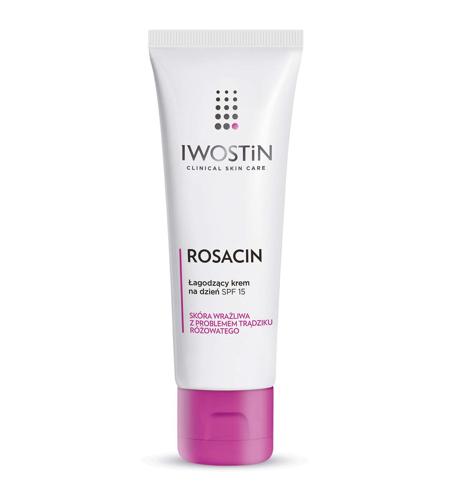 Iwostin Rosacin Soothing Day Cream Rosacea Skin SPF15 40ml - Buy Online on GoSupps.com