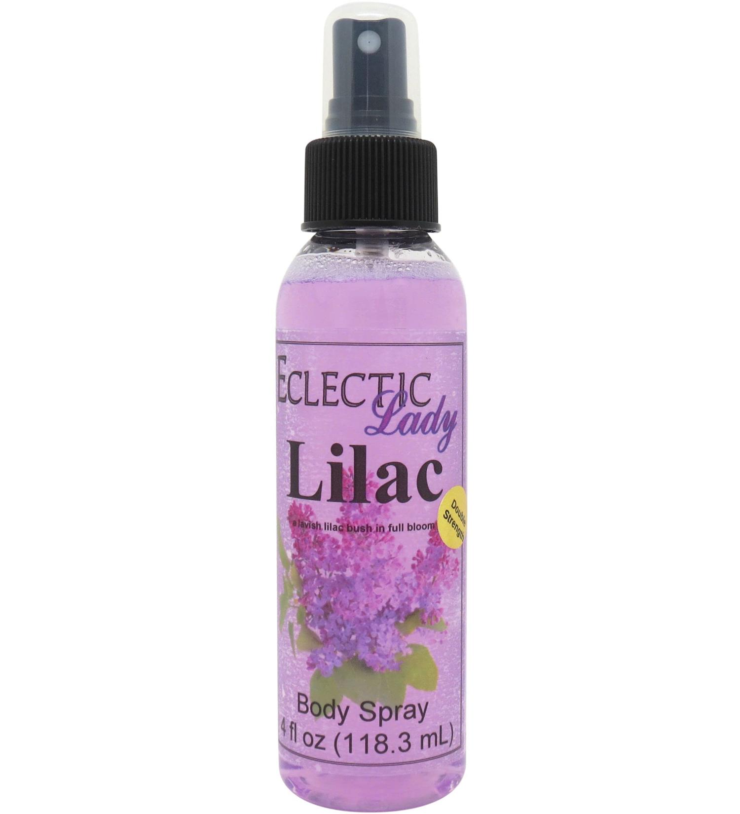 Lilac Body Spray for Women 4 Oz (Double Strength) Mist with Long-Lasting Fragrance Light Floral Scent for Spring & Summer Sweet Fresh & Powdery Perfume Refreshing Aroma with Woodsy Tone For Double Strength 4 Fluid Ounces - Buy Online on GoSupps.com
