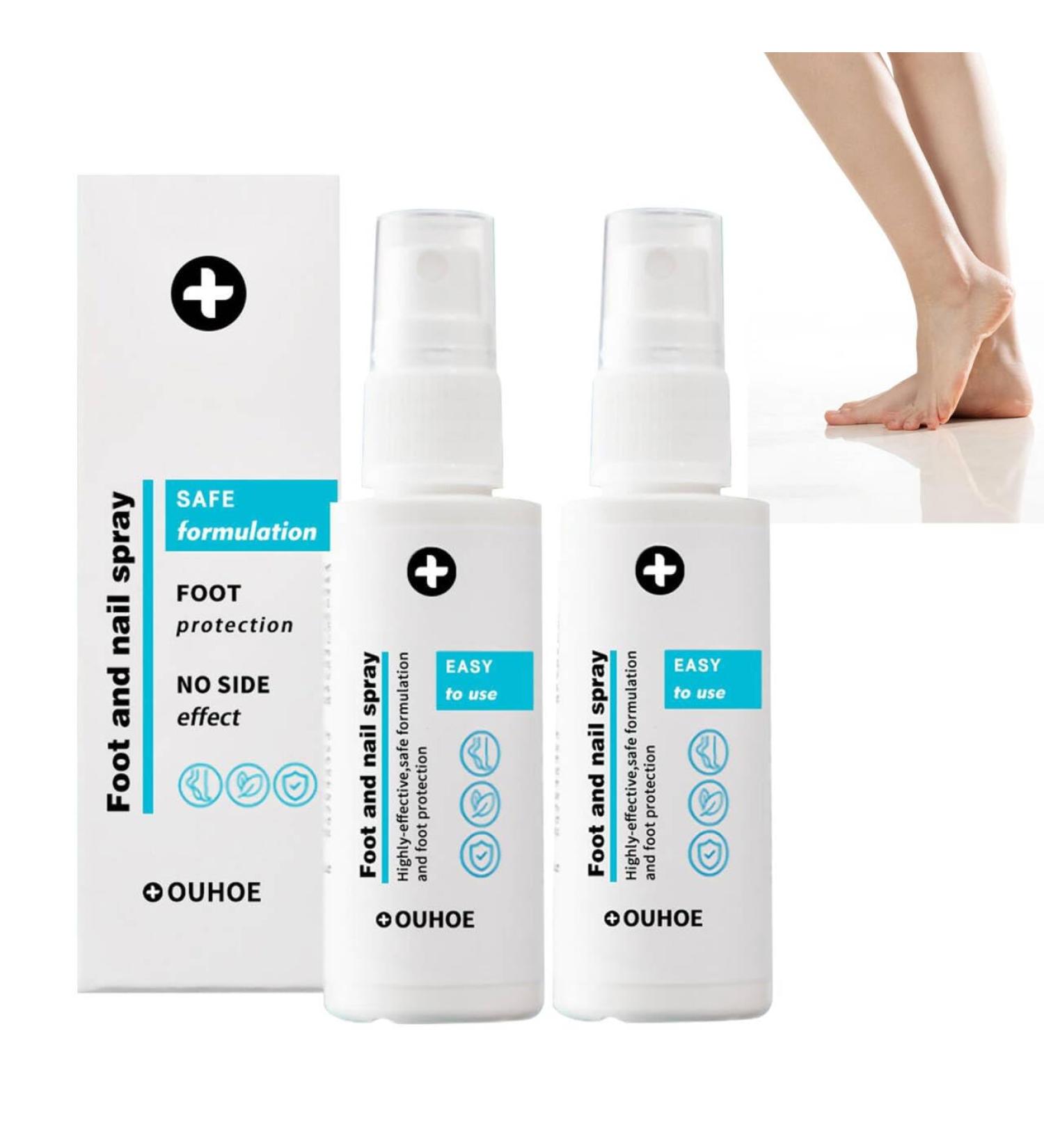Sprays Pour Les Pieds Et Les Ongles 2 Pcs Produits De Soins Des Pieds Sprays S rum Ongles Pour La Croissance Et La Force Pour Hommes Et Femmes 30ml 0.5 ml (Lot de 2) - Buy Online on GoSupps.com
