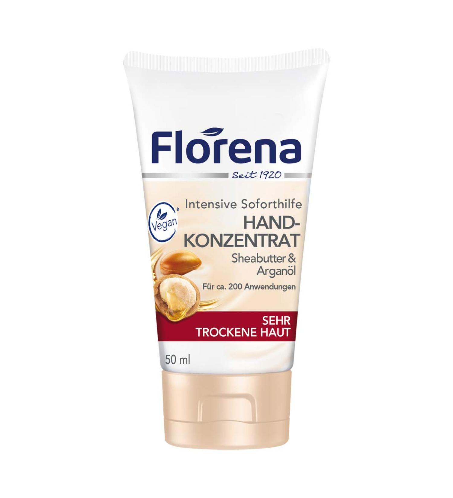 Florena Hand Cream Concentrate 50ml | Nourishing & Hydrating | International Shipping Available - Buy Online on GoSupps.com