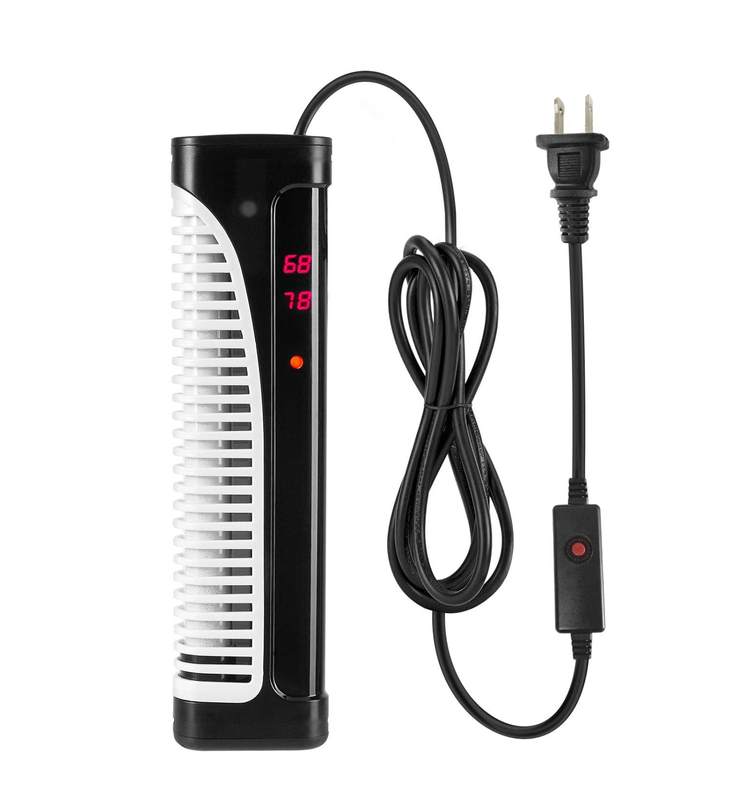 HITOP 300W/500W Digital Aquarium Heater | Submersible Heater with Temperature Display and External Controller for Fish Tank up to 150 Gallon - Buy Online on GoSupps.com
