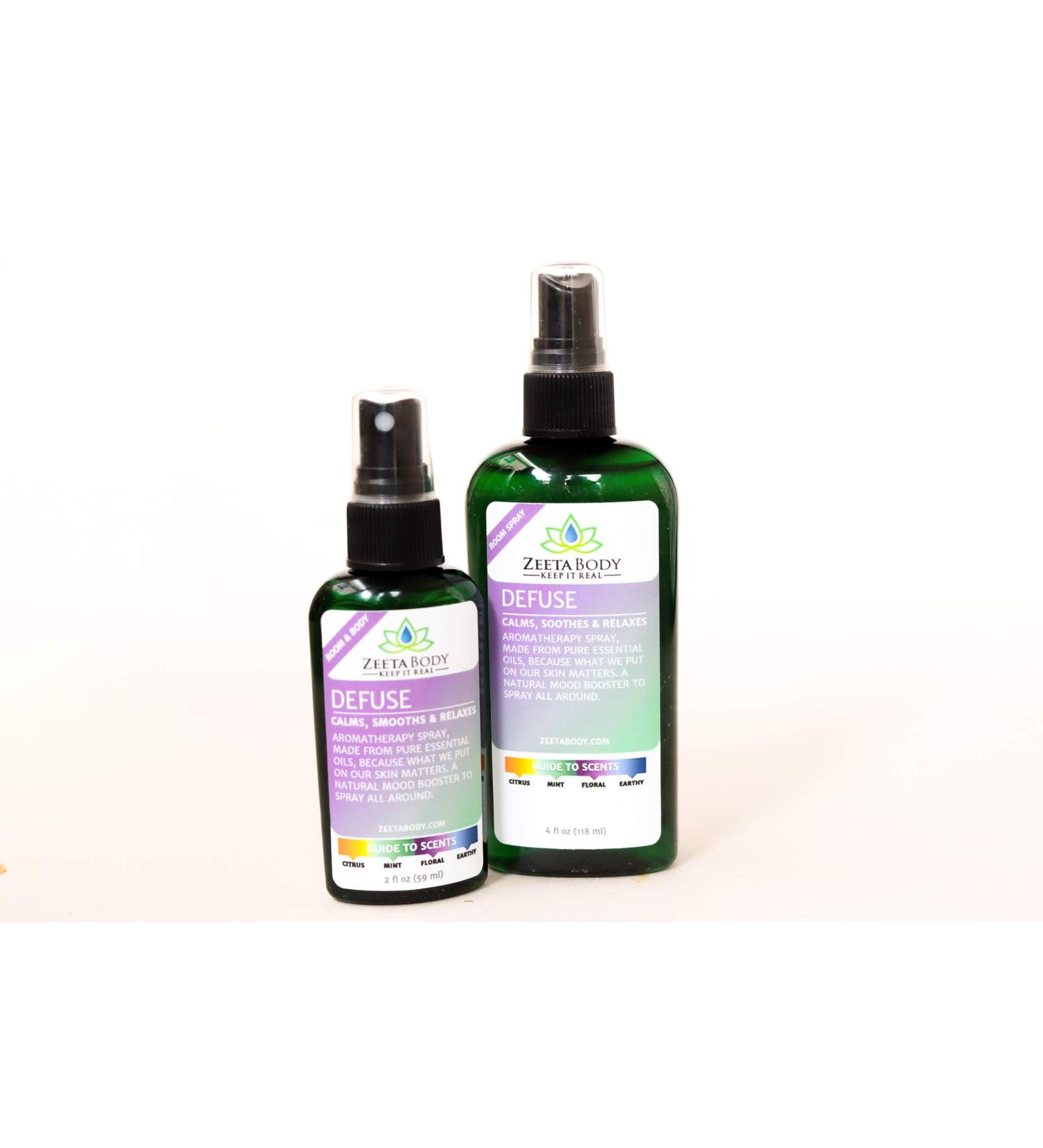 Defuse Spray 4oz by Zeeta Vegan/Natural/Organic 4 Ounce - Buy Online on GoSupps.com